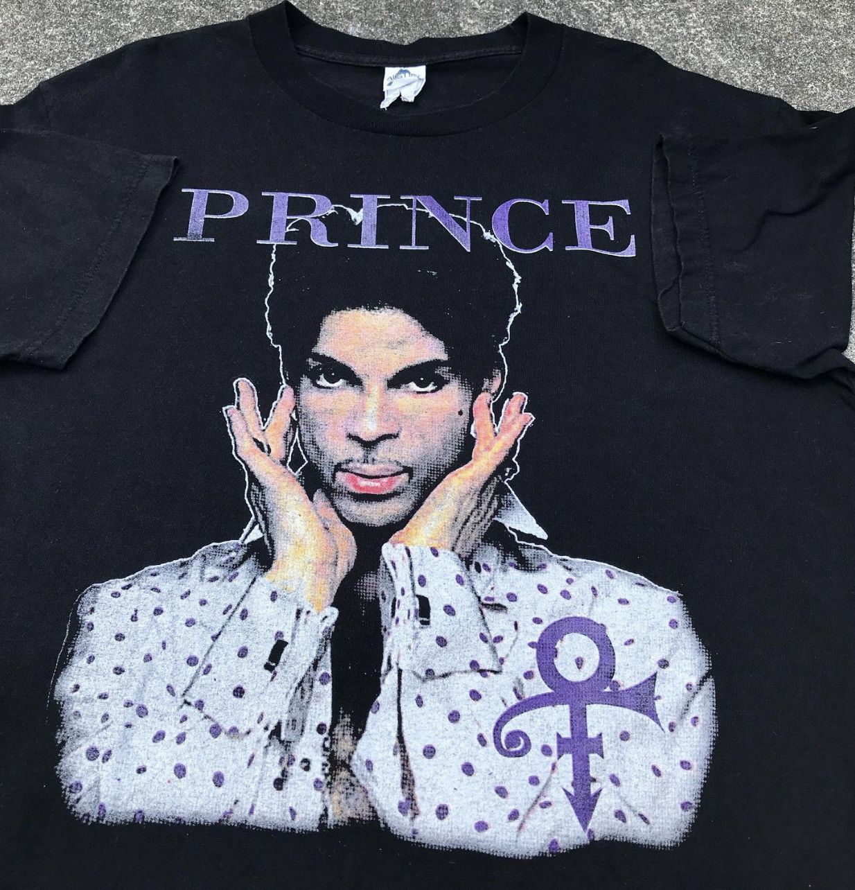 Alstyle × Band Tees × Rap Tees 2011 PRINCE World Tour R&B Funk Soul Promo Tee L Size US L / EU 52-54 / 3 - 2 Thumbnail