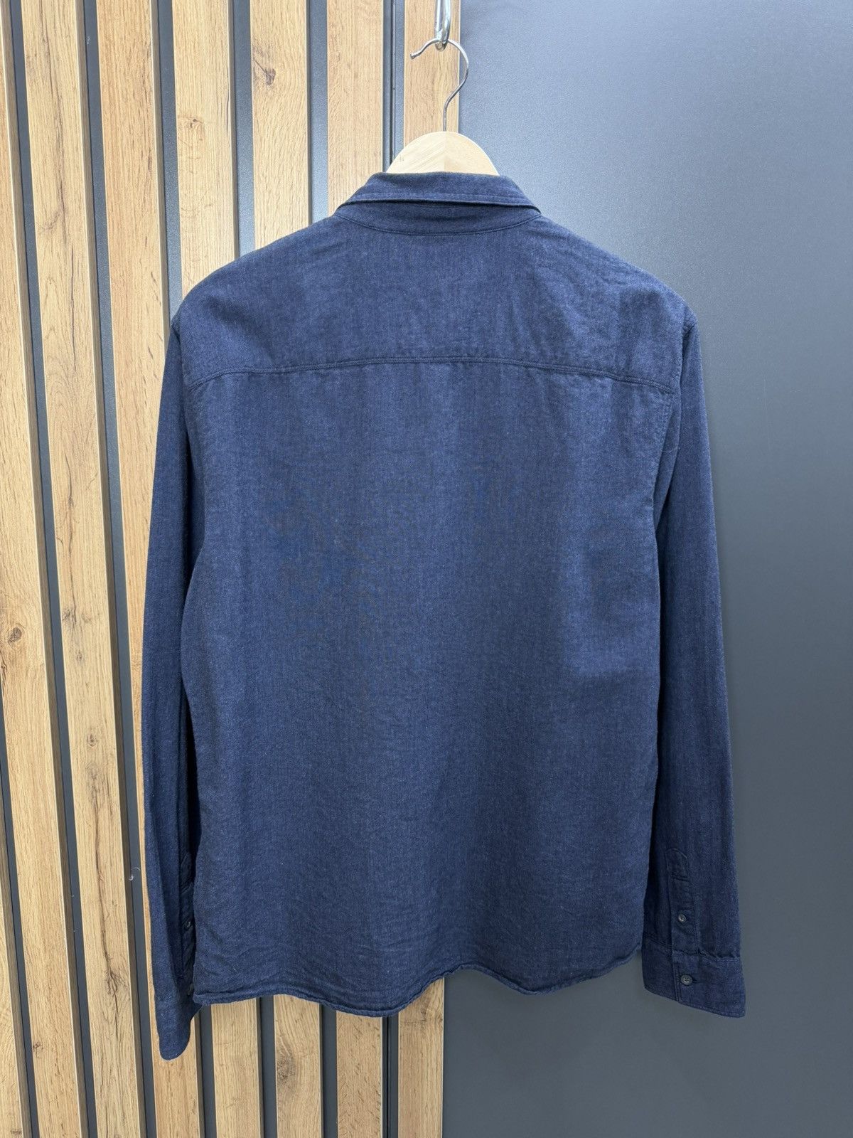 Allsaints Allsaints Millard Long Sleeve Cotton Shirt Size L Size US L / EU 52-54 / 3 - 8 Thumbnail
