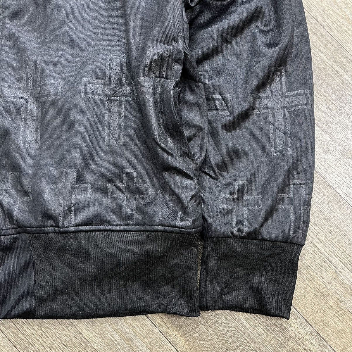 If Six Was Nine Y2K Clash Fur Cross Black on Black Skulls Goa Lgb Zip Hoodie Size US M / EU 48-50 / 2 - 7 Thumbnail