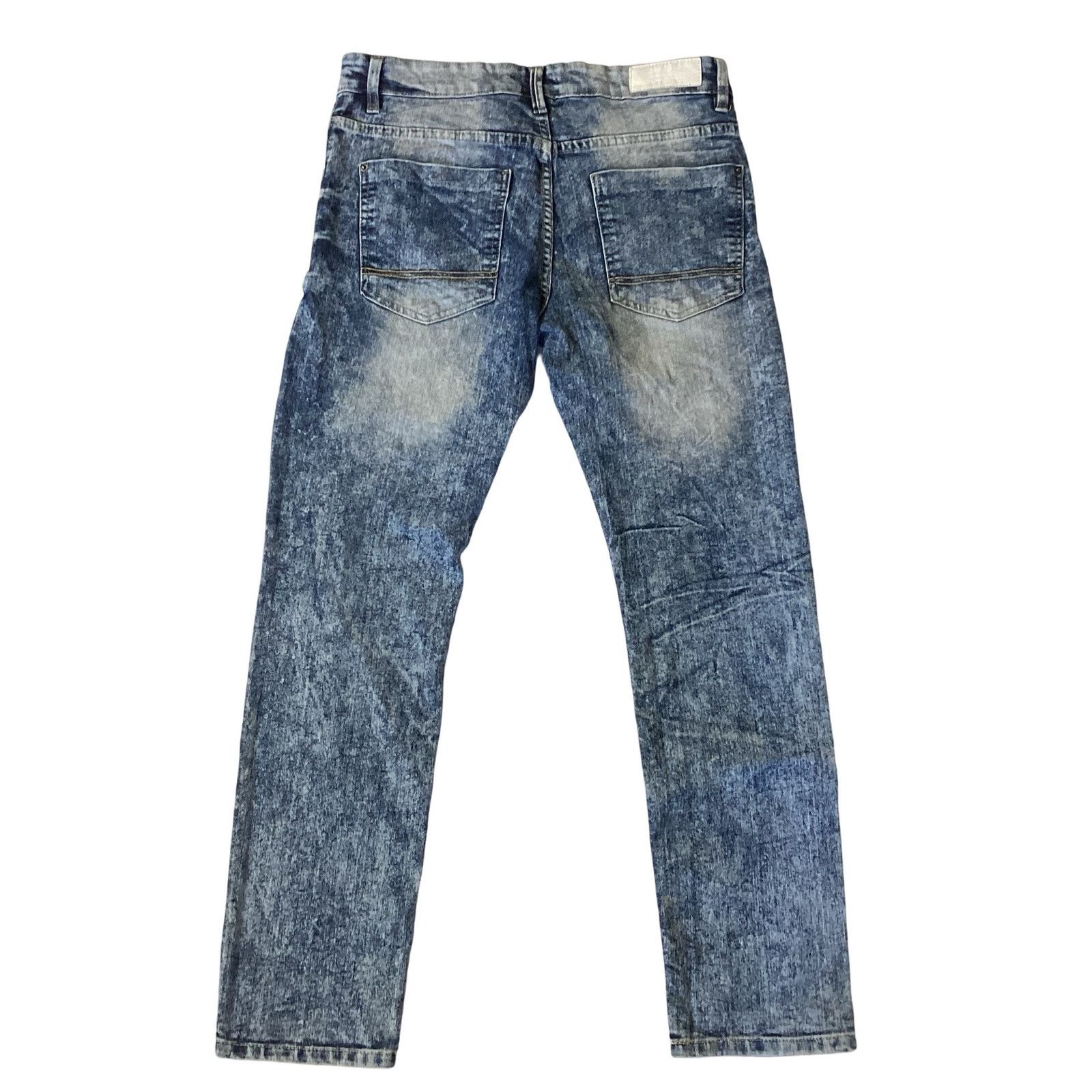 WT02 WT02 Distressed Moto Jeans Size US 32 / EU 48 - 4 Thumbnail