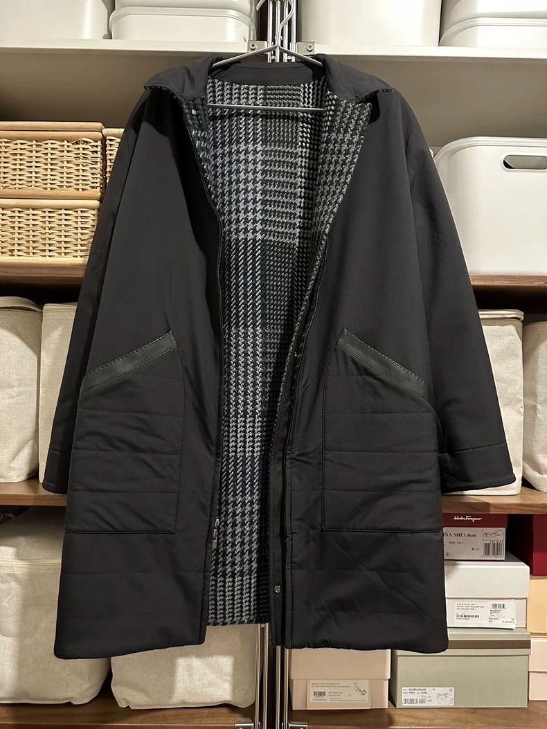 Loro Piana LORO PIANA Double-faced storm system cashmere coat Size S / US 4 / IT 40 - 1 Thumbnail