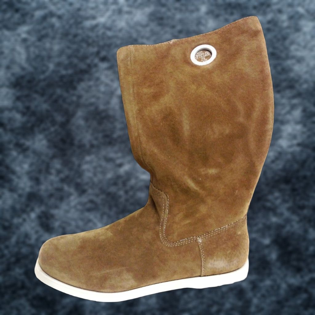 Sebago Womens Sebago Groundswell Sand Suede Leather Casual Docksides Boots Shoes Size ONE SIZE - 1 Thumbnail
