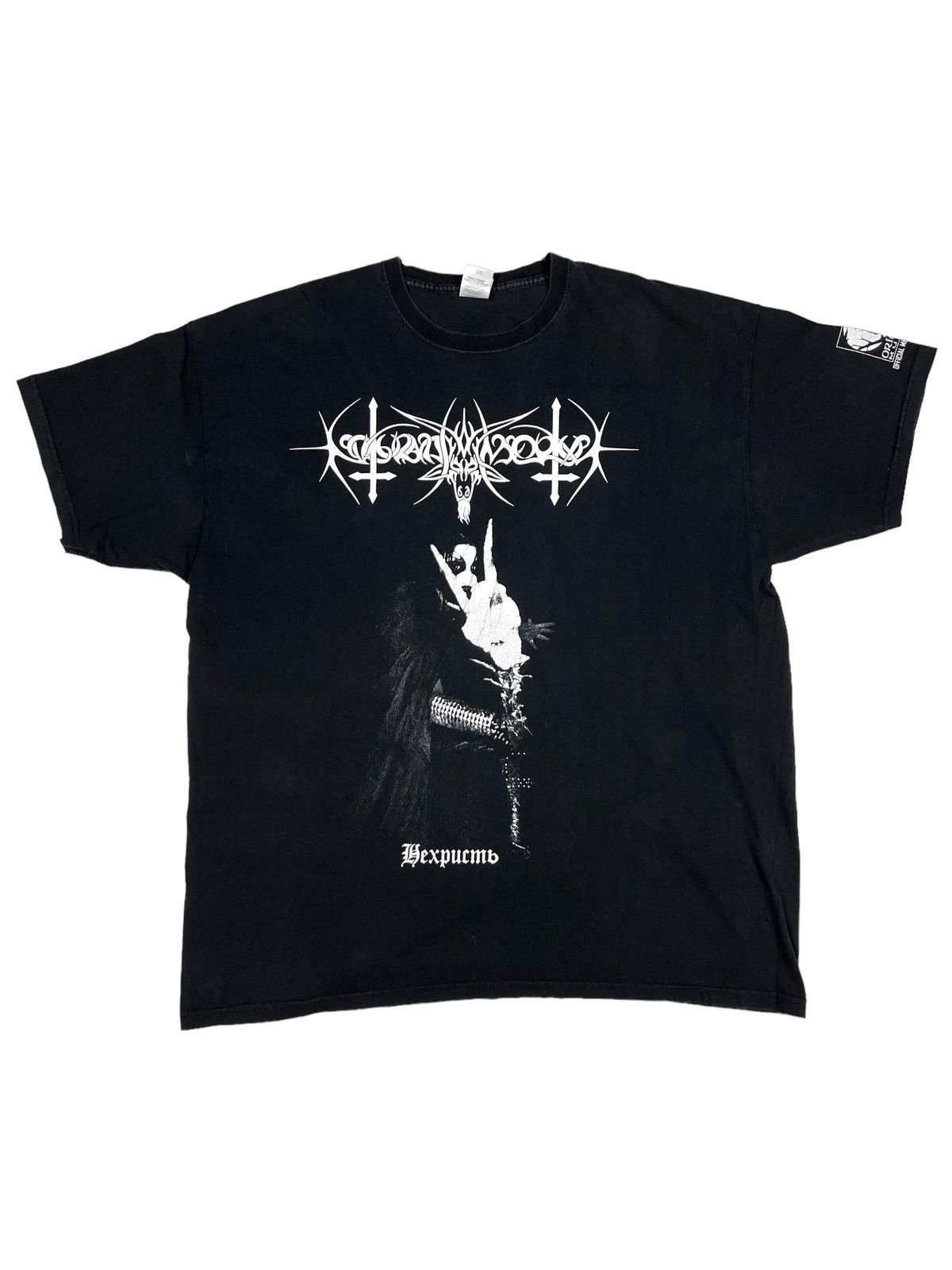 Vintage Nokturnal Mortum NeChrist Black Metal T-shirt