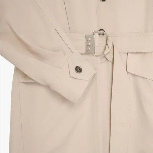 Zara Zara Limited SRPLS Midi Military Dress New Size XS / US 0-2 / IT 36-38 - 4 Thumbnail