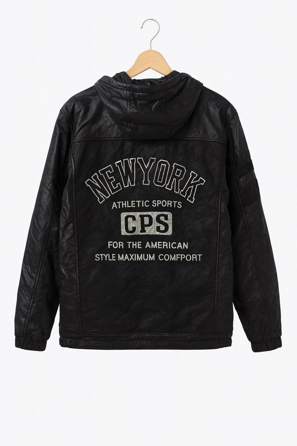 Stussy × Vintage Stussy 00s vintage hooded leather jacket | Grailed