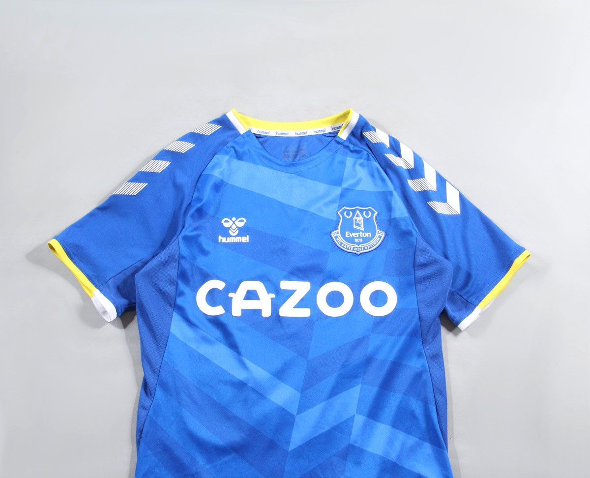 Hummel Hummel x Everton GRAY Soccer Football Jersey Shirt Vintage S Size US S / EU 44-46 / 1 - 2 Thumbnail