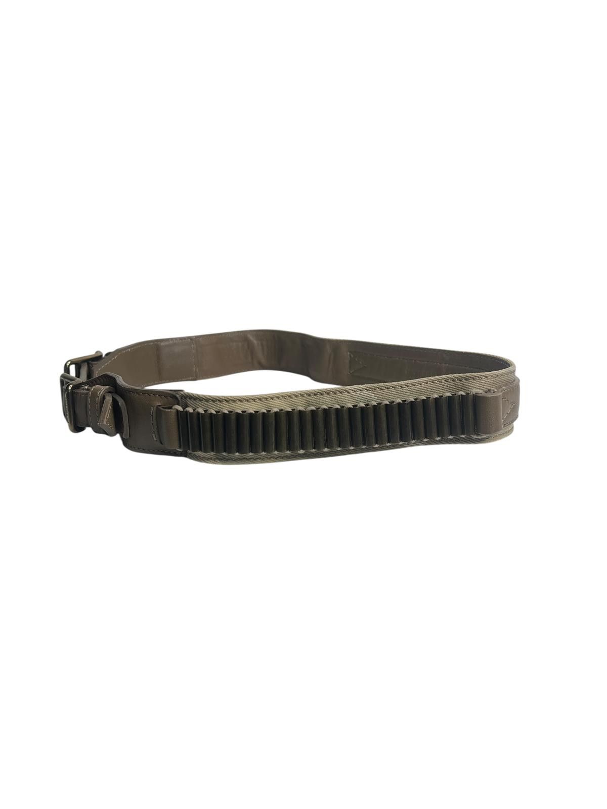 Burberry Vintage Burberry Leather Cartridge Double Buckle Ammo Belt Size ONE SIZE - 3 Thumbnail