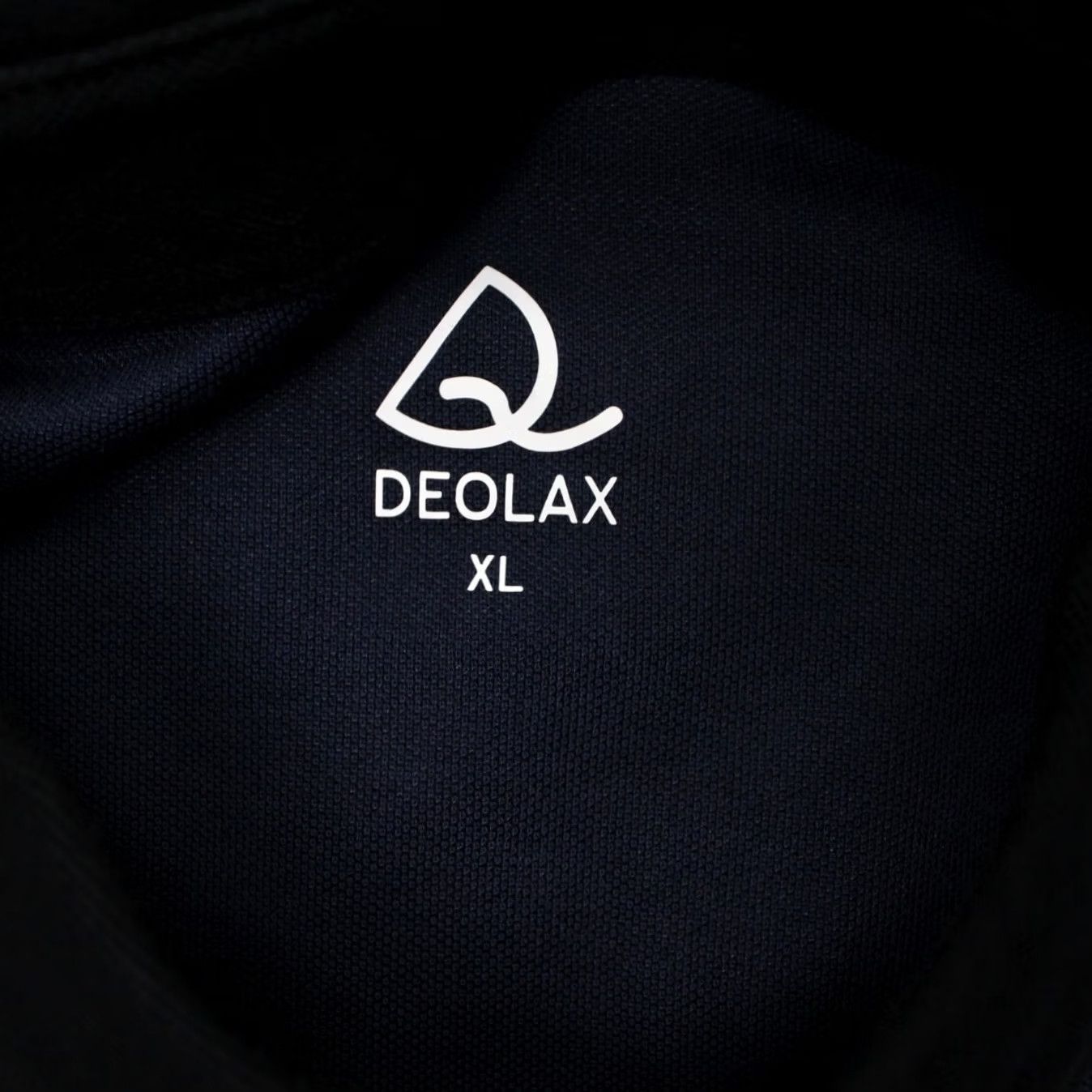 Vintage Deolax Polo Shirt Mens XL Blue/Black Collared Cotton/Poly S/S Pullover Size US XL / EU 56 / 4 - 7 Thumbnail
