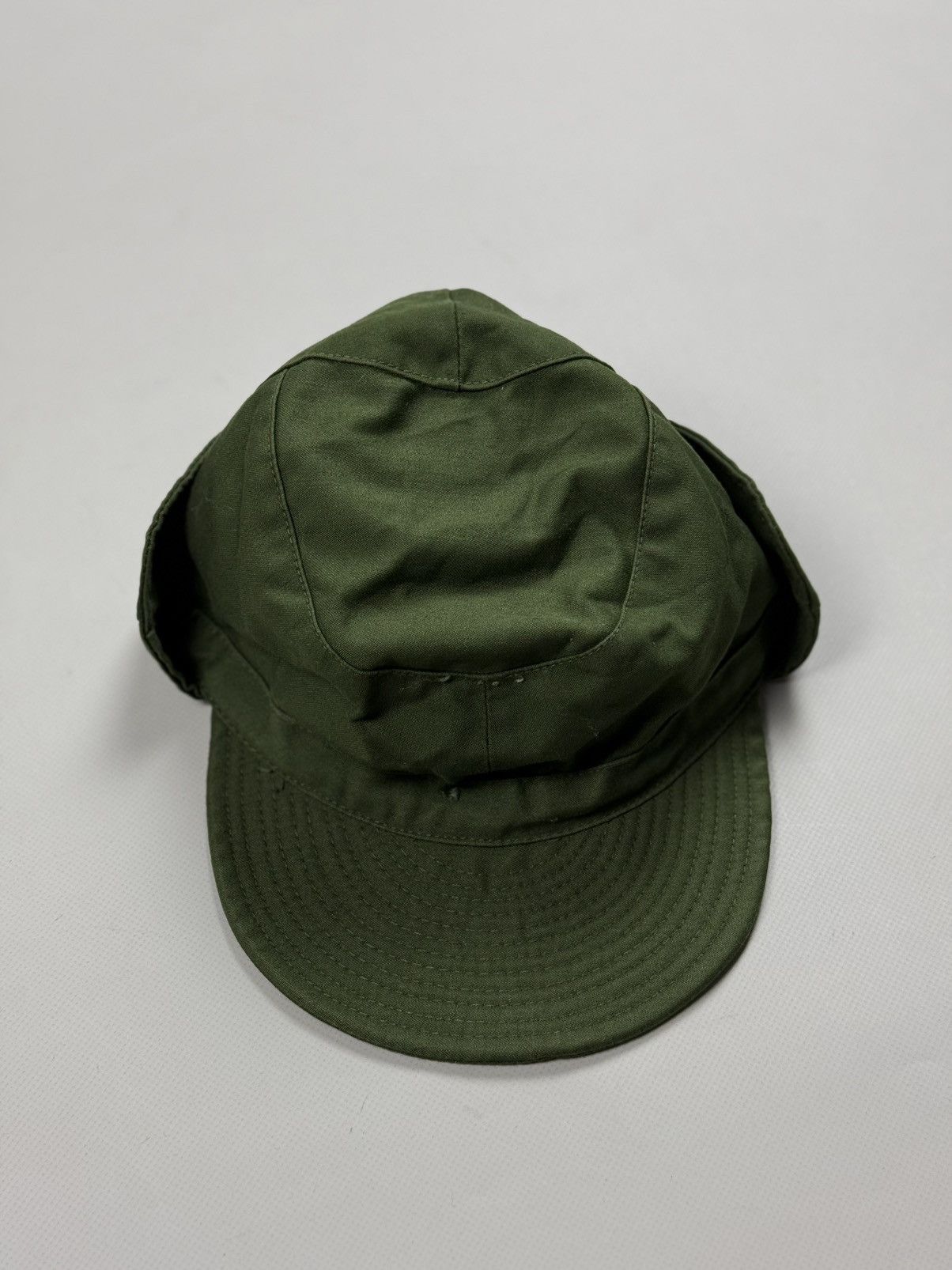 Vintage Vintage Swedish Army Military Earwarmer Flap Ear Cap Hat Size ONE SIZE - 2 Thumbnail
