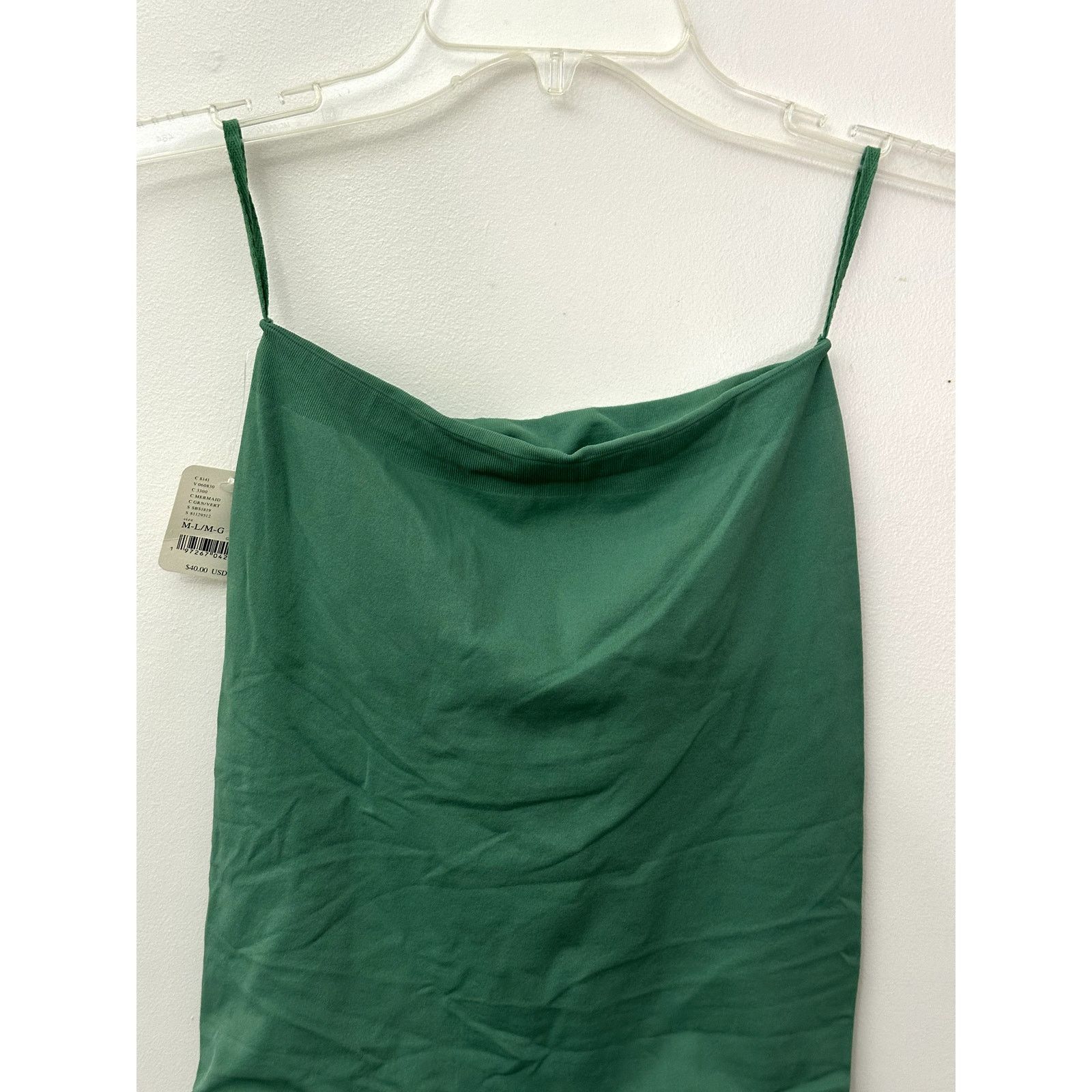 Free People Free People Women's Green Seamless Thong Tube Bodysuit M/L Size M / US 6-8 / IT 42-44 - 6 Thumbnail