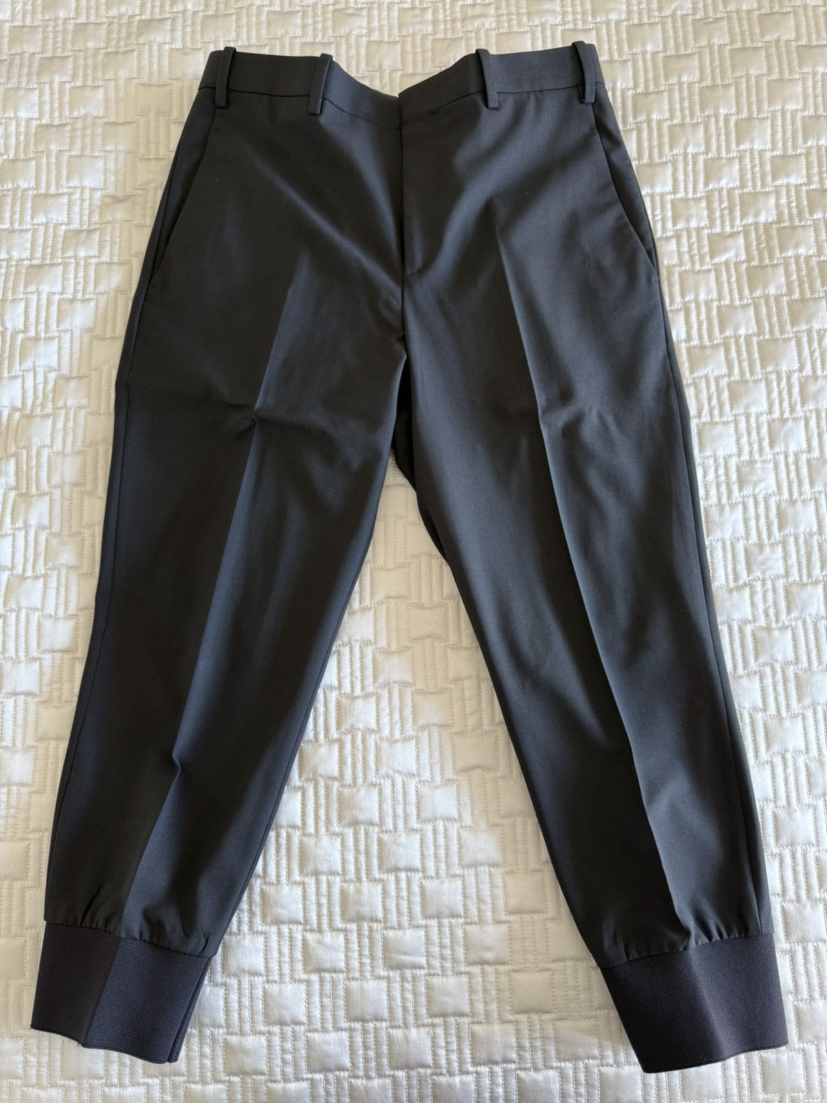 Neil Barrett Neil Barrett Black Men Cropped Pants size 32 Size US 32 / EU 48 - 1 Thumbnail