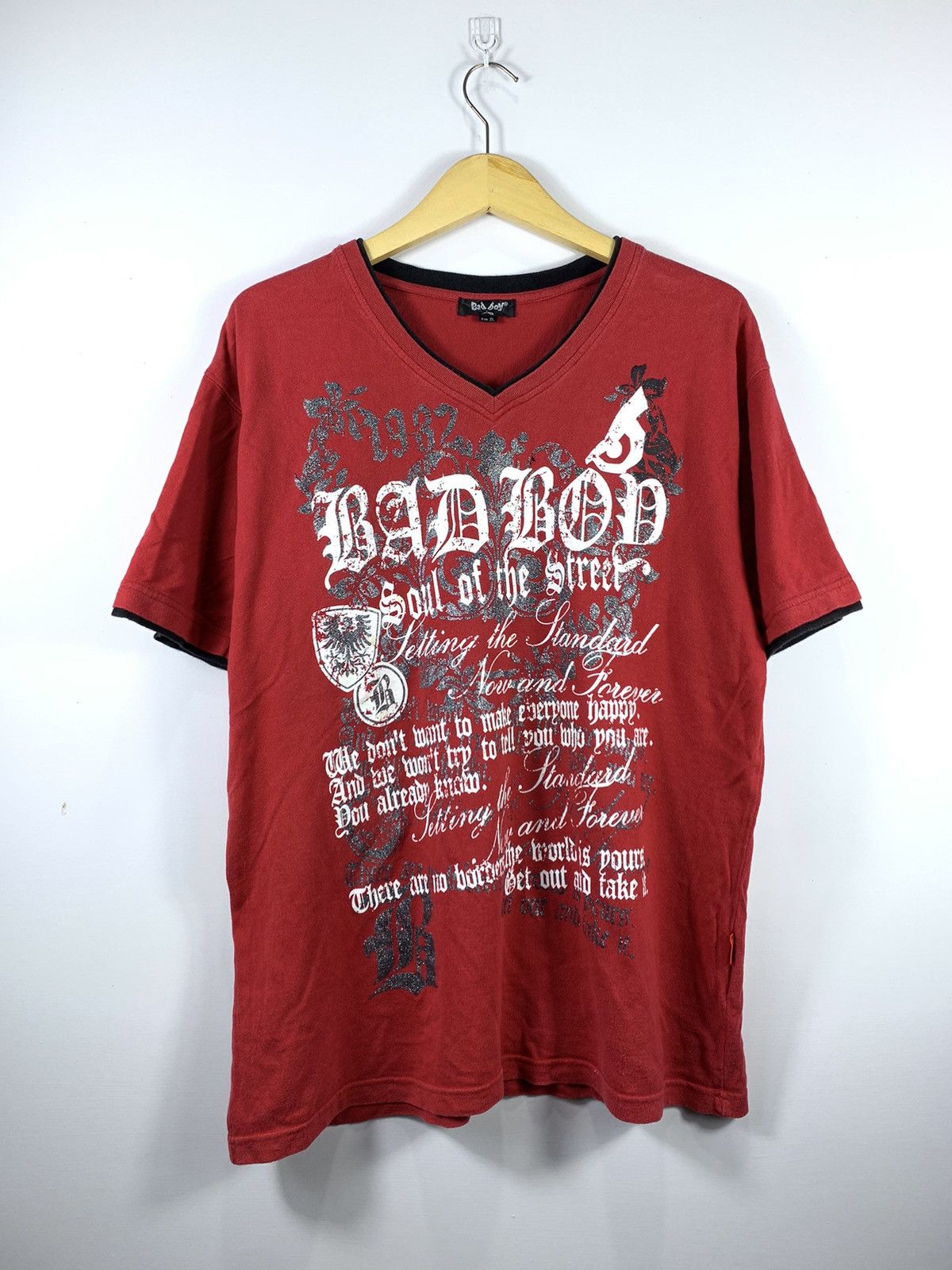 Beauty Beast × If Six Was Nine × Japanese Brand Japanese Bad boy poem double layers style Size US L / EU 52-54 / 3 - 1 Thumbnail