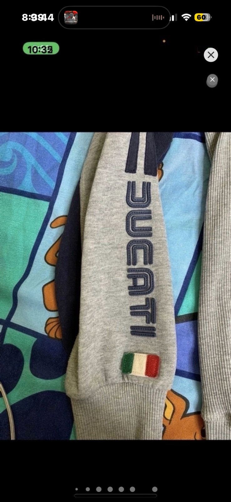 Ducati ***FINAL DROP***RARE DUCATI ITALY 1/4 ZIP SWEATER M Size US M / EU 48-50 / 2 - 15 Thumbnail