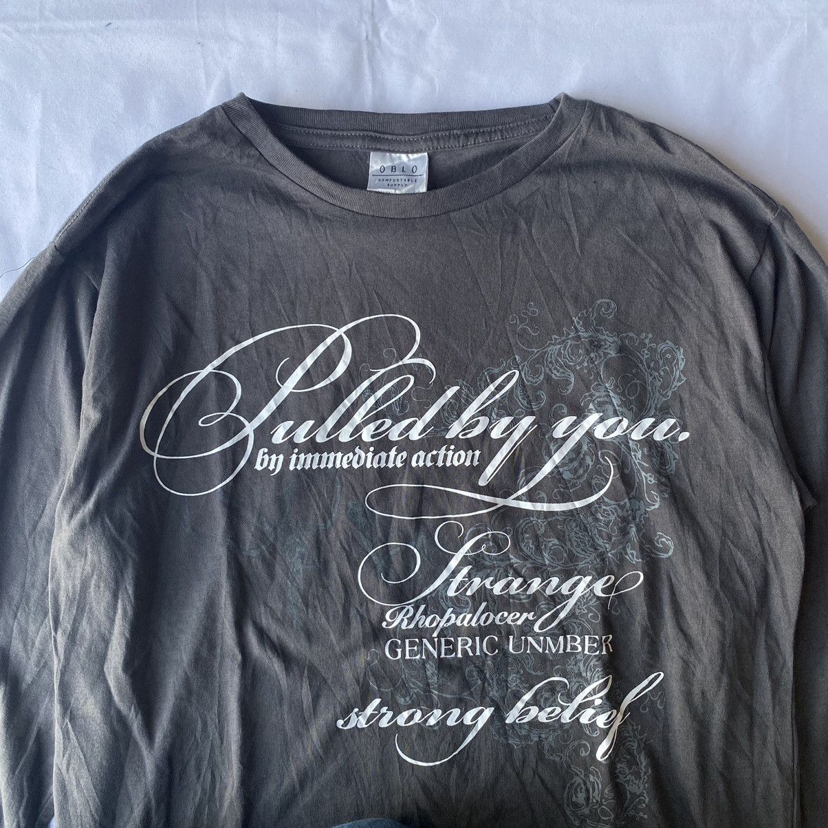 Japanese Brand Japanese Wisdom Poem If6 Style Long Sleeve Size US L / EU 52-54 / 3 - 4 Thumbnail