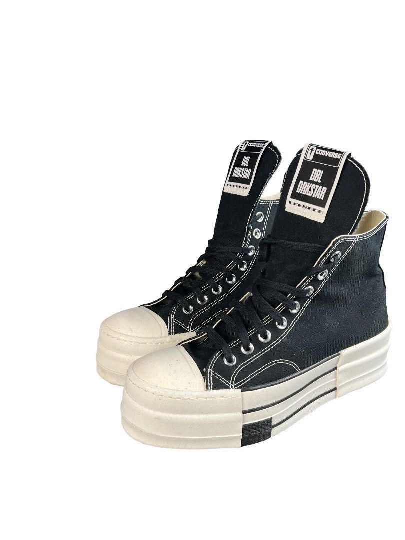 Rick Owens Rick Owens DRKSHDW Dbls Drkstar High Black Size 41.5 / US 8 Size US 8 / EU 41 - 10 Thumbnail