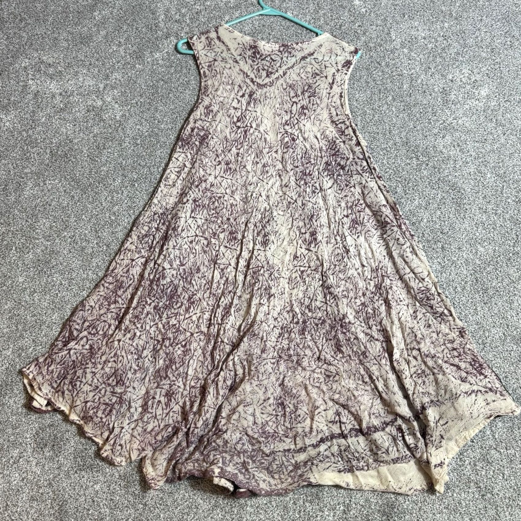 Vintage VINTAGE Boho Peasant Shirt Dress? Size ONE SIZE - 6 Thumbnail