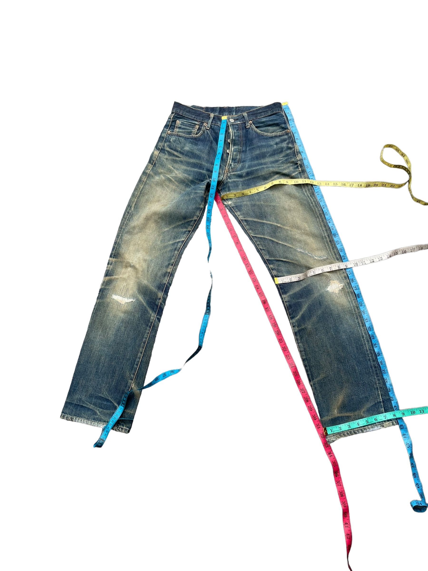 Octopus Vintage Octopus Army Selvedge Distresed Denim Size US 30 / EU 46 - 7 Thumbnail