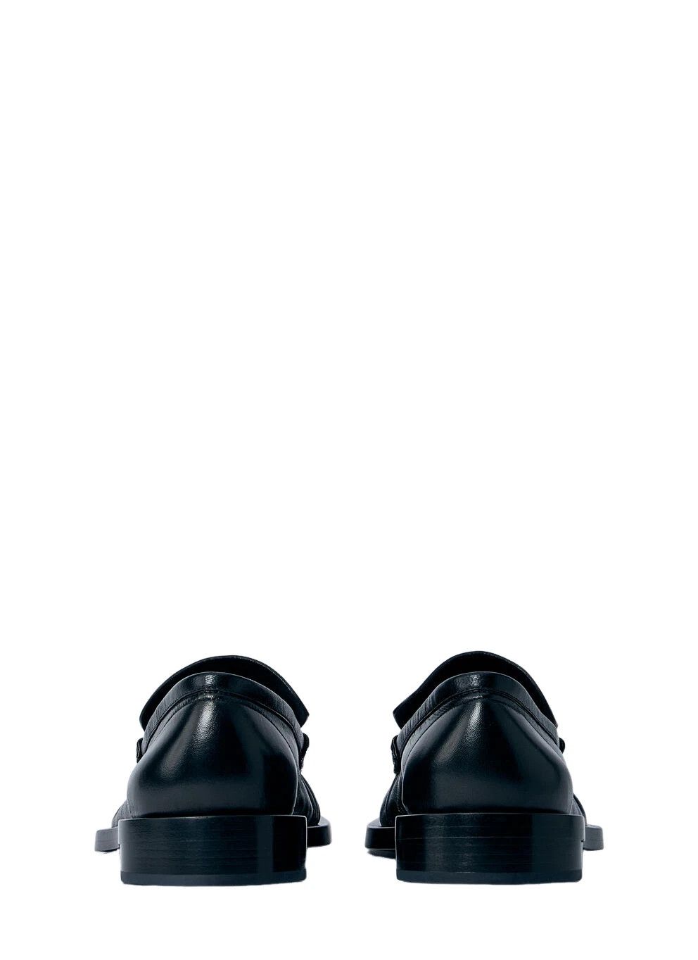 Jil Sander JIL SANDER Black Leather Loafers New & Authentic Size US 5.5 / EU 38 - 4 Thumbnail