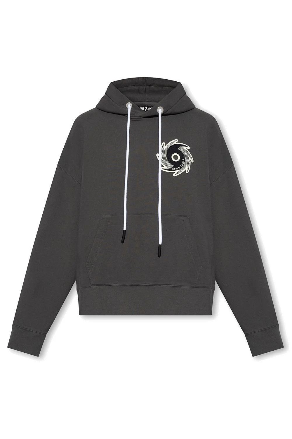 Palm Angels o1in1s1024 Q:1 / Palm Hurr Hoodie in Grey Size US L / EU 52-54 / 3 - 1 Thumbnail