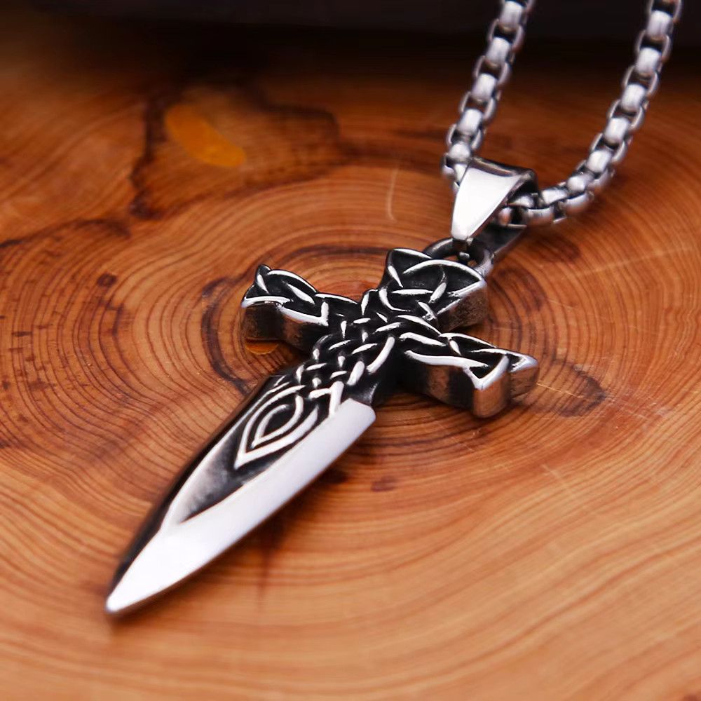Other Sword Necklace Knot Pendant Amulet Jewelry Size ONE SIZE - 2 Thumbnail