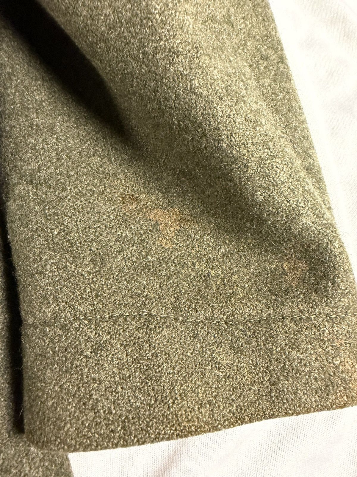 Other WW2 Swedish Army 1944 Green Wool Trench Coat Soderbergs XS Size US XS / EU 42 / 0 - 10 Thumbnail