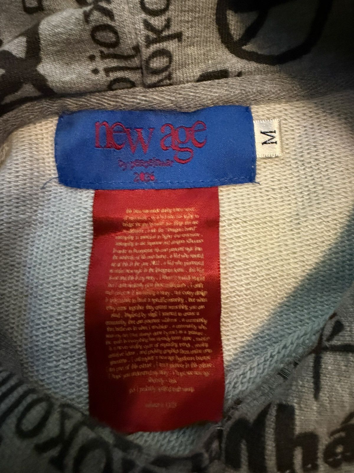 Other Peaceinwar grey protest hoodie Size US M / EU 48-50 / 2 - 3 Thumbnail