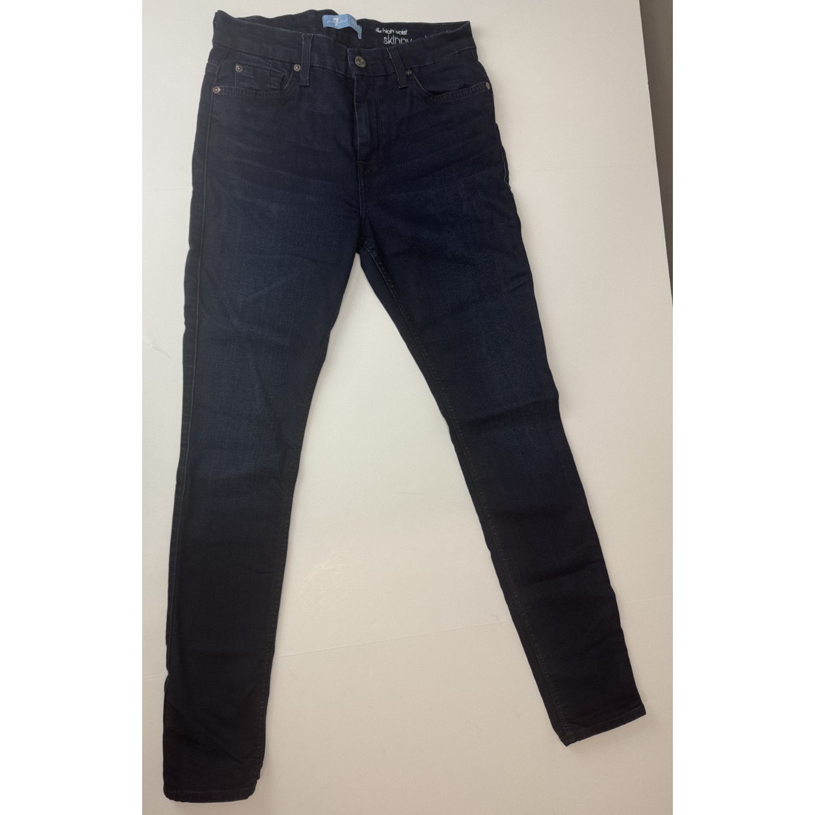 7 For All Mankind 7 for all Mankind the high waist skinny jeans B(air) 28 Size 28" / US 6 / IT 42 - 1 Thumbnail