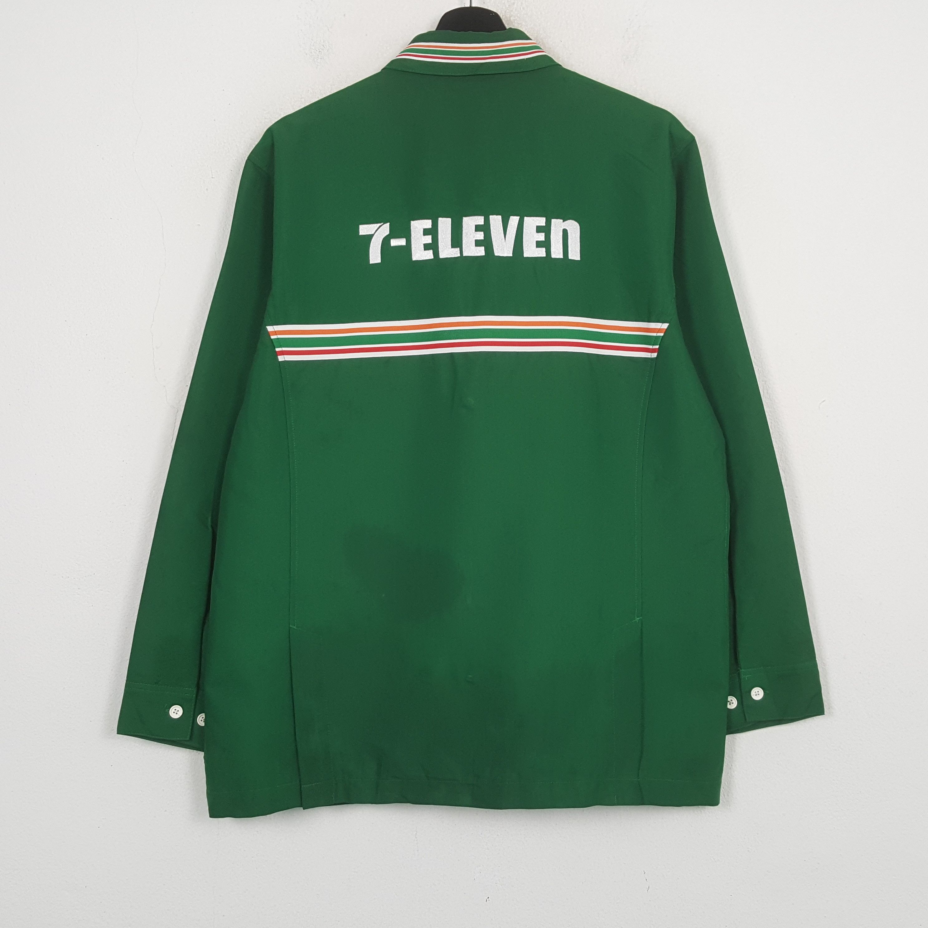Vintage 7 Eleven Workwear Uniform Jacket C299N45 Size US M / EU 48-50 / 2 - 1 Thumbnail