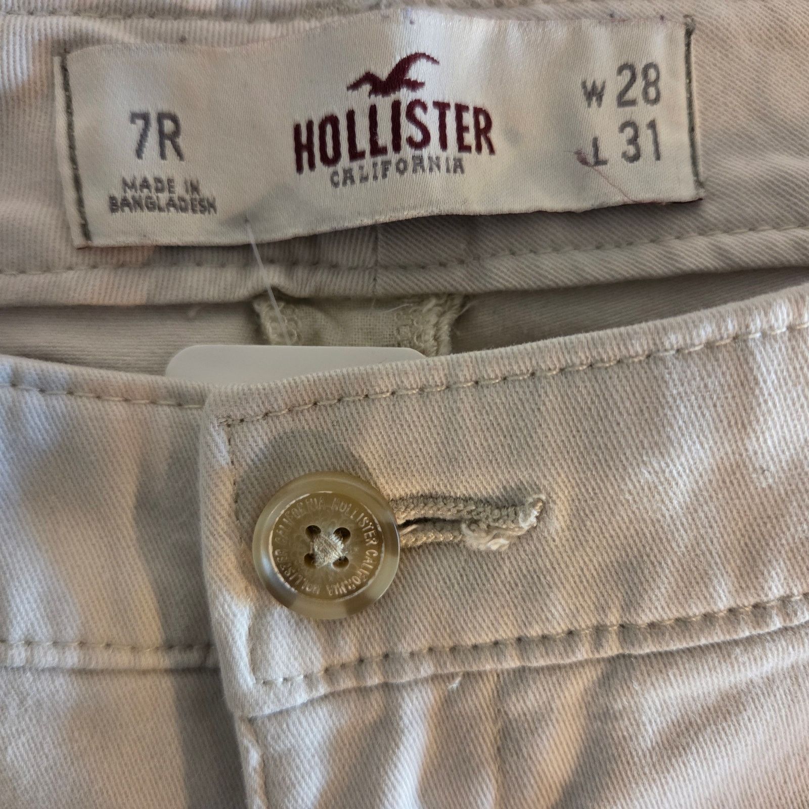 Hollister Hollister White Jeans - Women's Size 28x31 Size 28" / US 6 / IT 42 - 6 Thumbnail