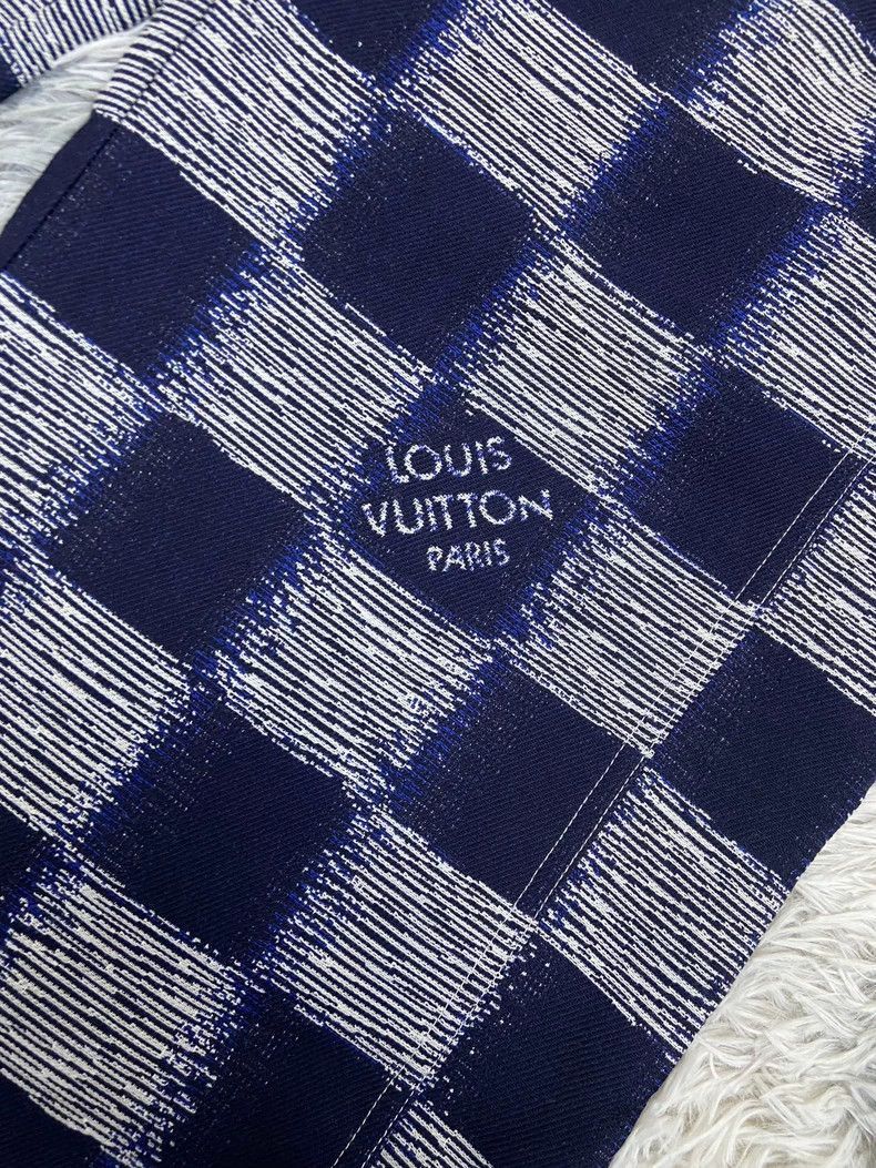 Louis Vuitton Louis Vuitton Black White Checkerboard Long Pants-2506 Size US 5 / EU 37 - 3 Thumbnail