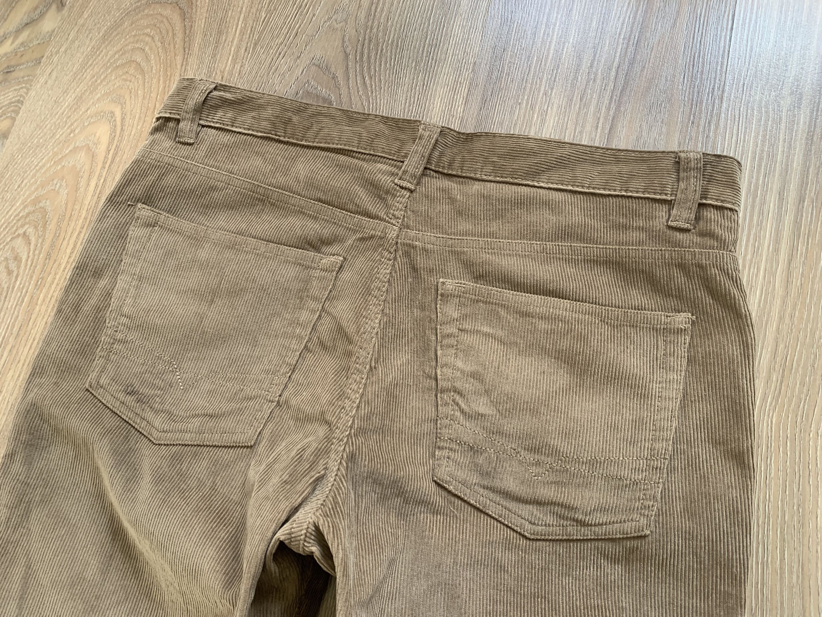 Other Camargue Mens Beige Corduroy Pants Size US 44 / EU 60 - 5 Thumbnail