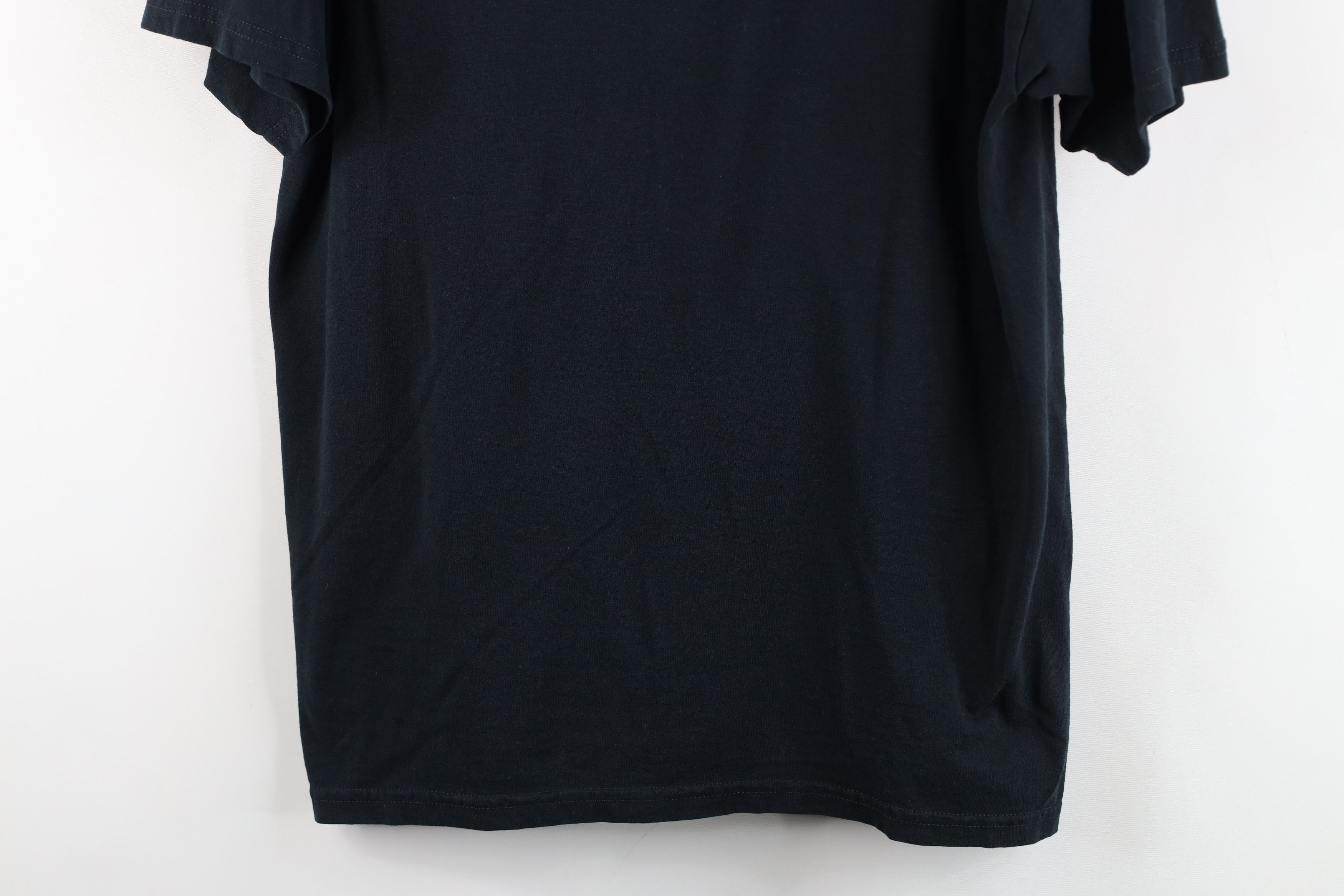 Vintage Vintage 90s Y2K Streetwear Short Sleeve T-Shirt Black Cotton Size US L / EU 52-54 / 3 - 3 Thumbnail