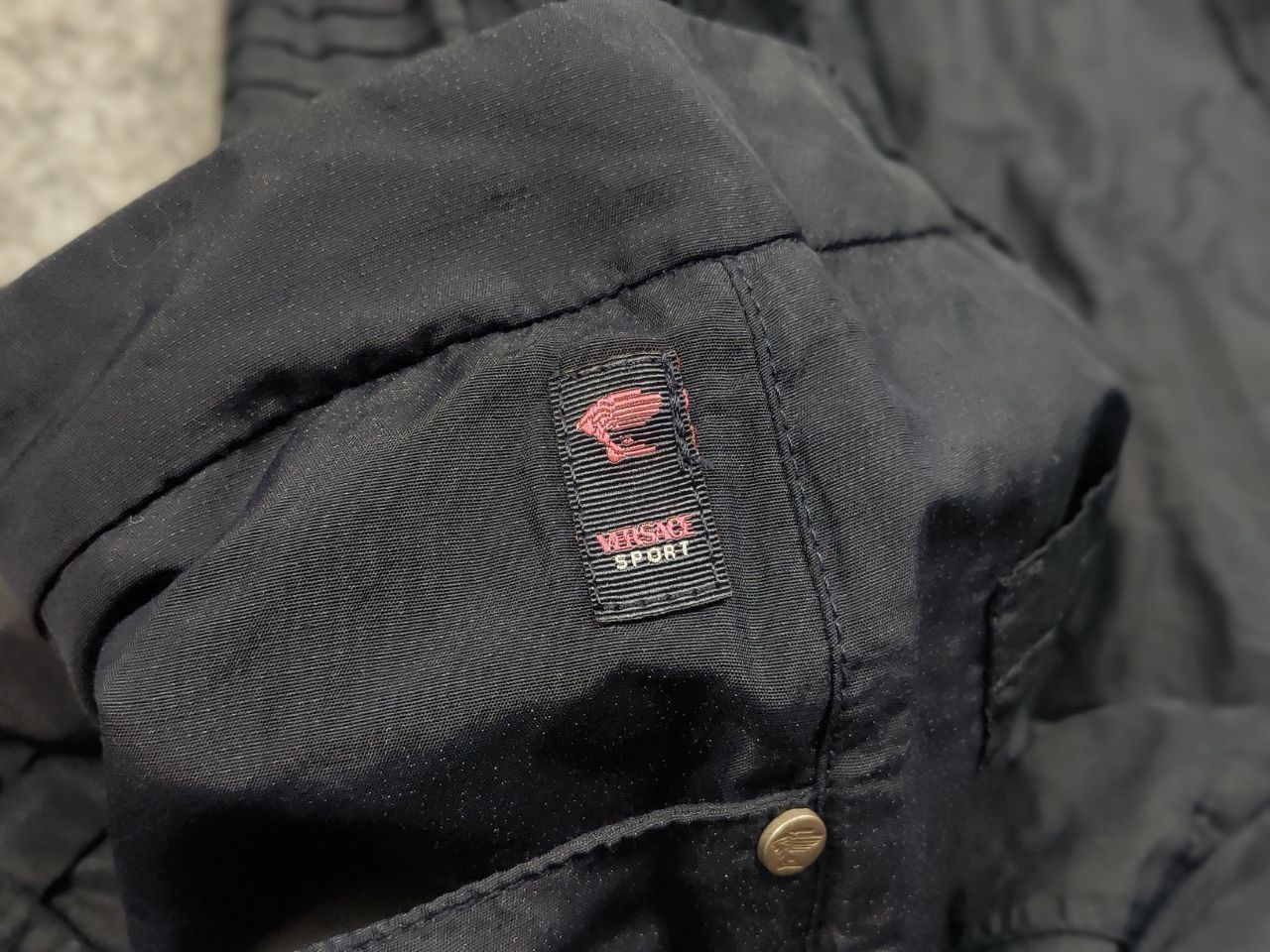 Versace Vintage 90's Versace Sport Jacket x Cargo Pants Nylon Blend Size S / US 4 / IT 40 - 11 Thumbnail