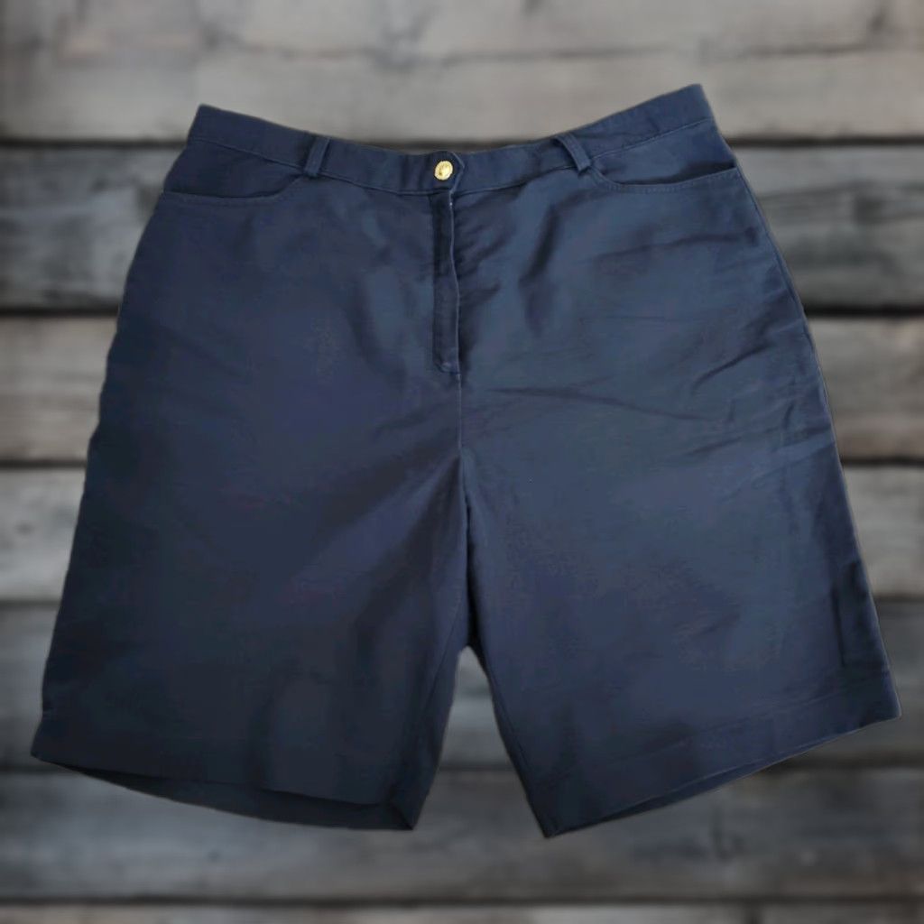 Vintage VTG Daewon Men's Golf Shorts Embroidered Monkey Blue Size 34x8 Size US 34 / EU 50 - 1 Thumbnail