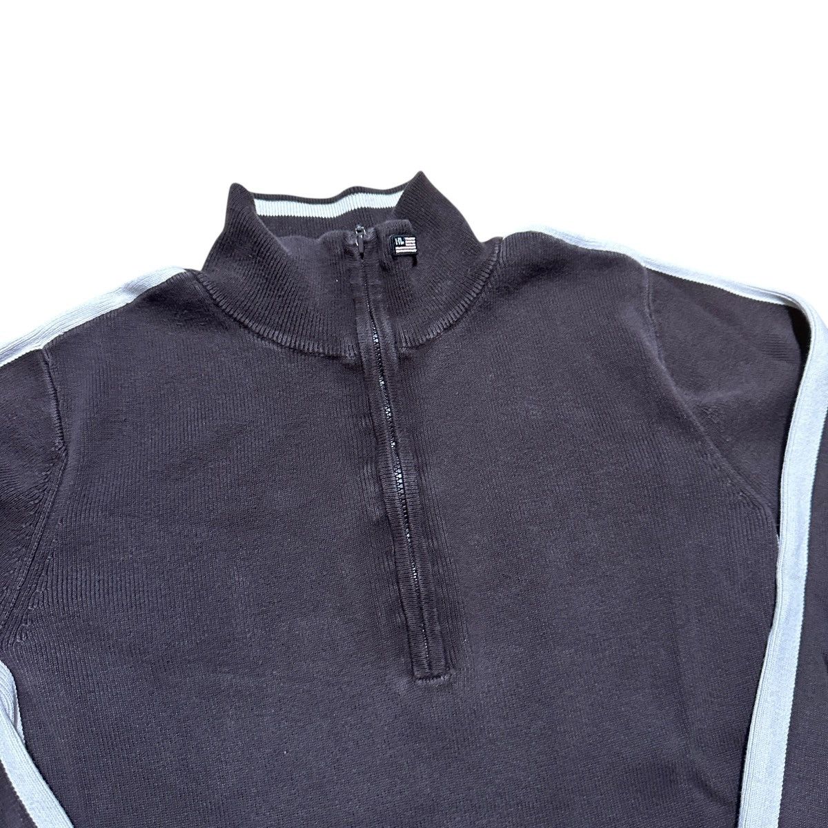 Polo Ralph Lauren × Vintage Vintage 90s Polo Jeans Brown Quarter Zip Sweatshirt Size M / US 6-8 / IT 42-44 - 3 Thumbnail