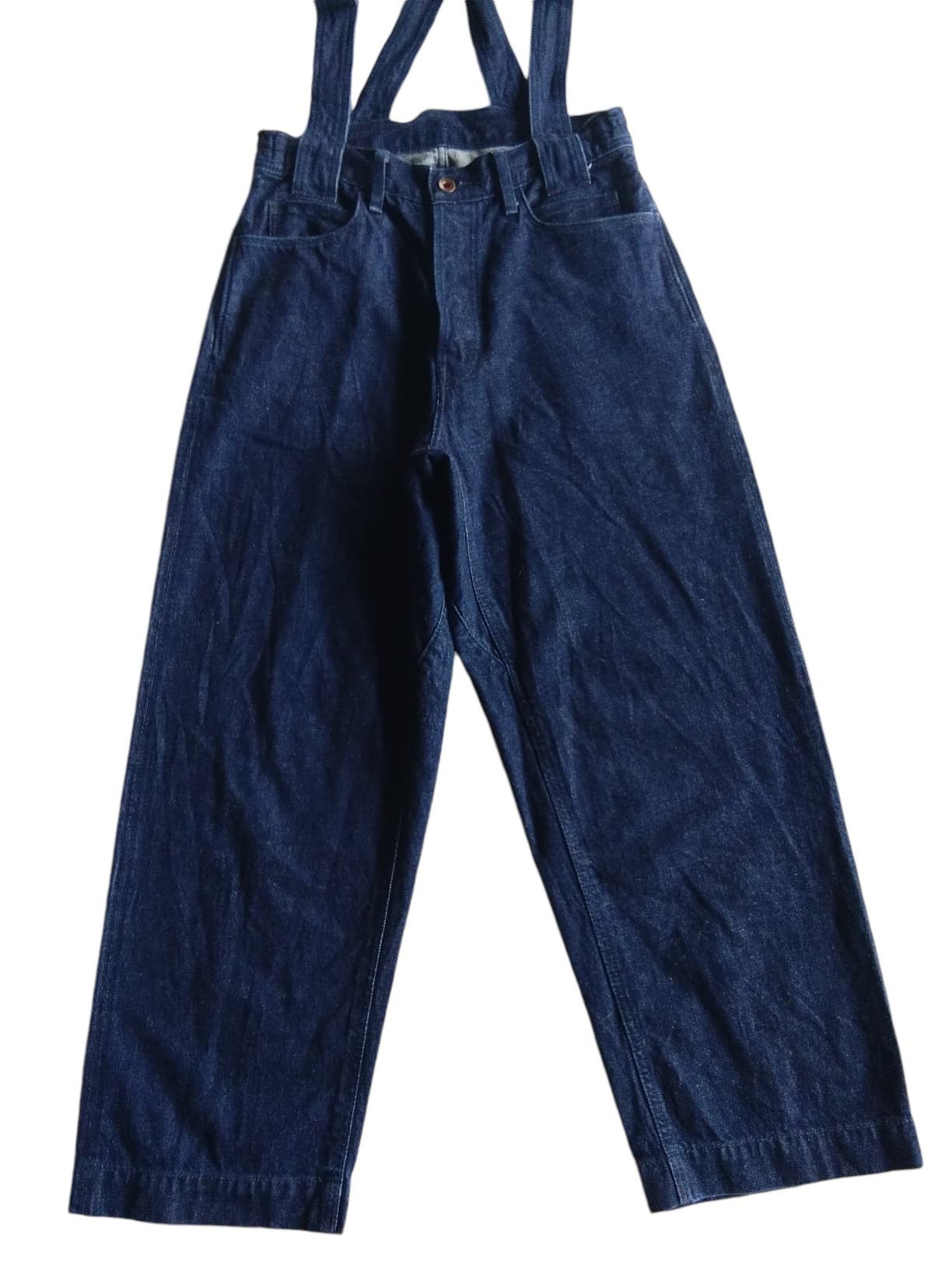 Kapital Brú Na Bóinne Overalls Indigo Japanese Brand Selvedge Denim Size US 30 / EU 46 - 9 Thumbnail