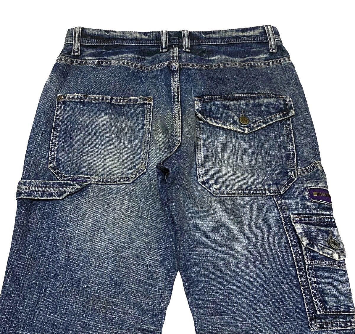 If Six Was Nine × Japanese Brand Rare Design Vintage Japanese Brand Tactical Jeans 1990s Size US 32 / EU 48 - 4 Thumbnail