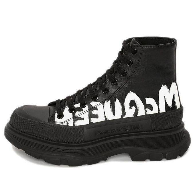 Alexander McQueen o1w1db10725 Tread Slick Boot in Black Size US 8 / EU 41 - 1 Thumbnail
