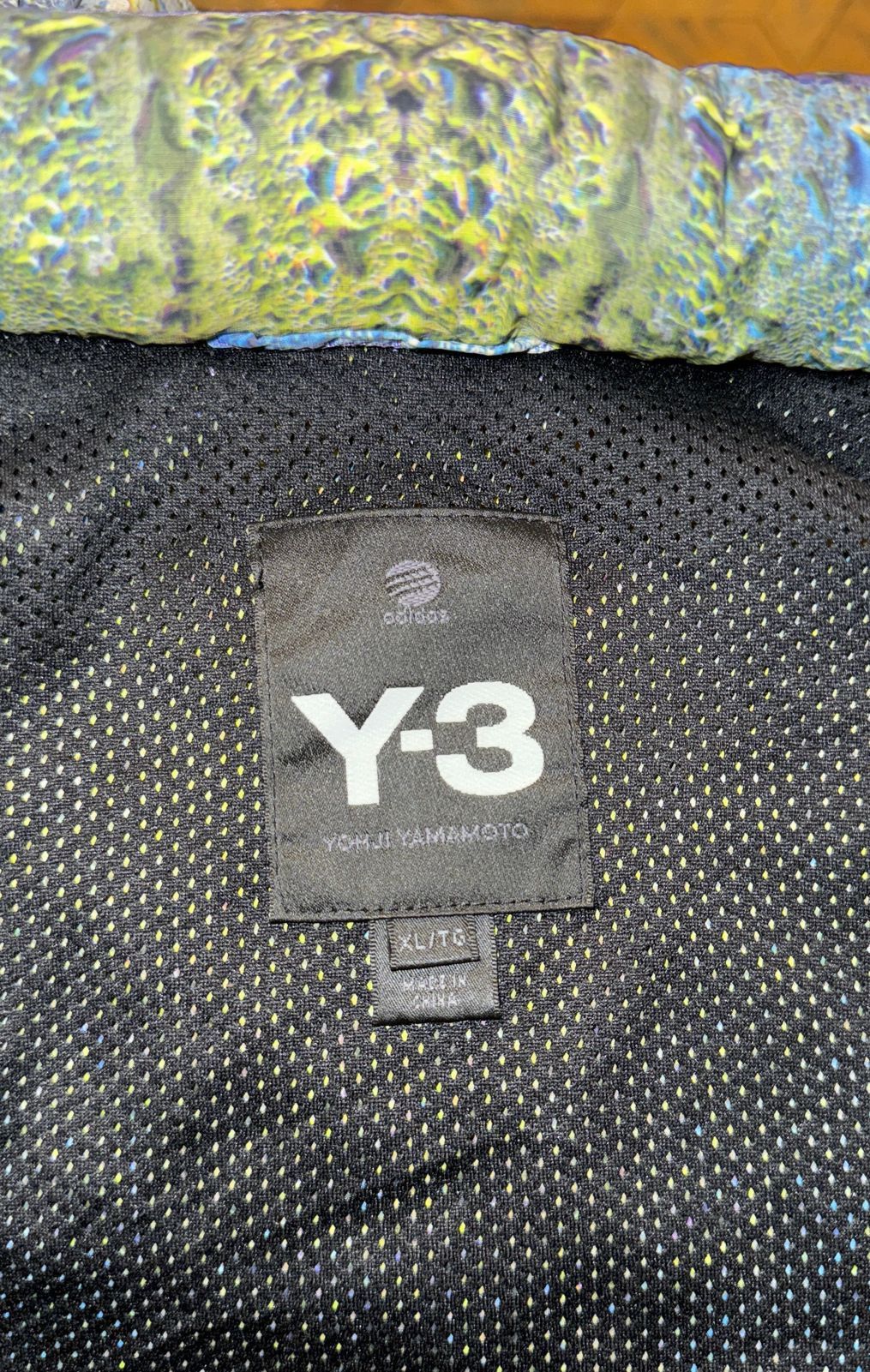 Adidas × Y-3 × Yohji Yamamoto Y-3 by Yohji Yamamoto Multicolor Printed Windbreaker Jacket Size US L / EU 52-54 / 3 - 10 Thumbnail