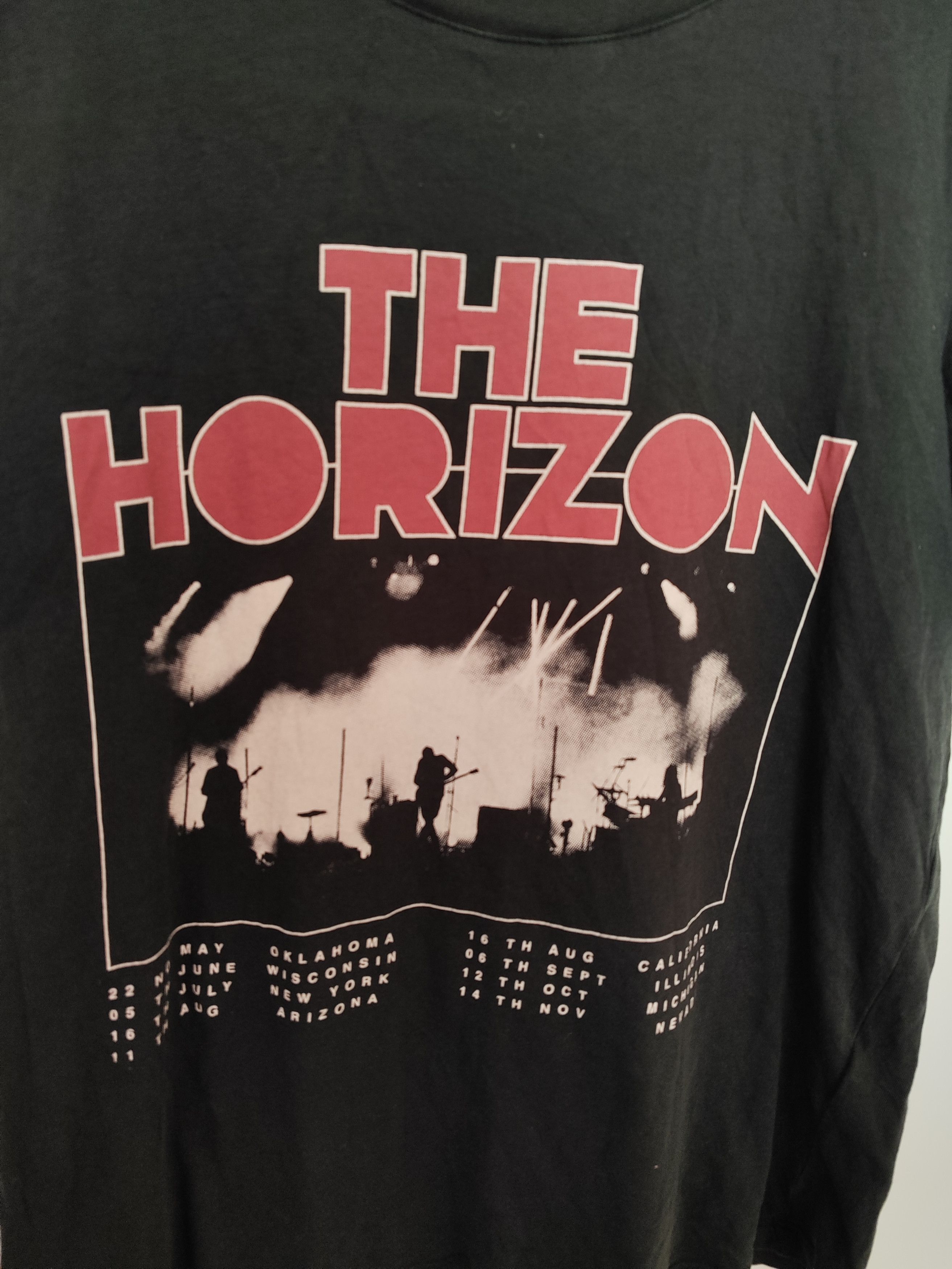 Band Tees × Vintage The Horizon Rock Band Size M / US 6-8 / IT 42-44 - 4 Thumbnail