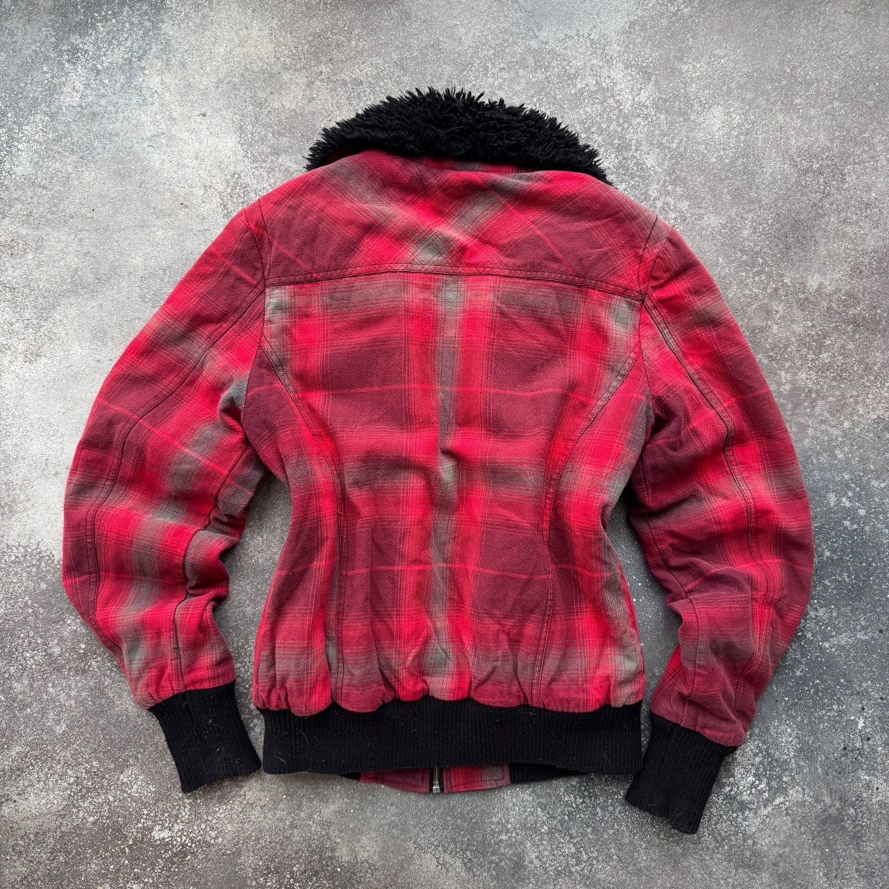 Fox Racing Fox Racing Vintage Y2K Faux Fur Jacket Size L / US 10 / IT 46 - 11 Thumbnail
