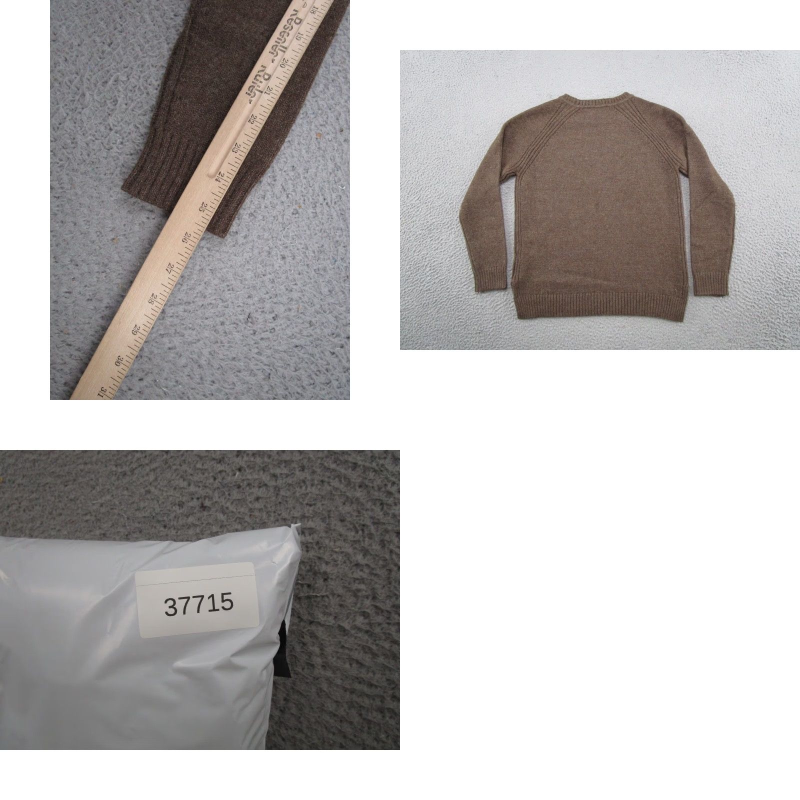 Vintage COIN 1804 Pullover Sweater Shirt Womens Size S Brown Knit Long Sleeve Winter Fall Viscose Blend Soft Warm Crewneck Pullover Size S / US 4 / IT 40 - 8 Thumbnail