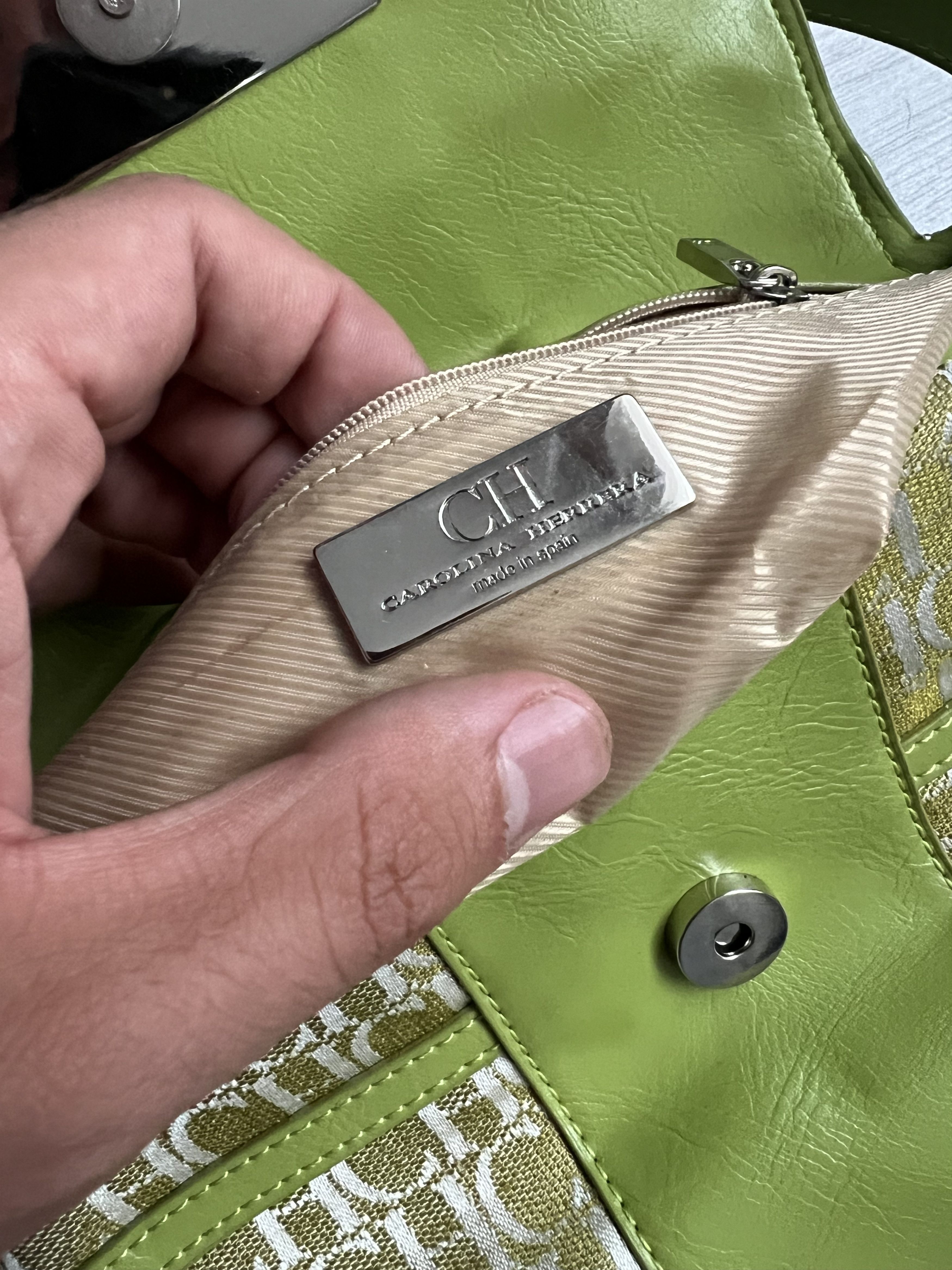 Carolina Herrera 2000s Carolina Herrera cloth Baguette Bag Size ONE SIZE - 4 Thumbnail