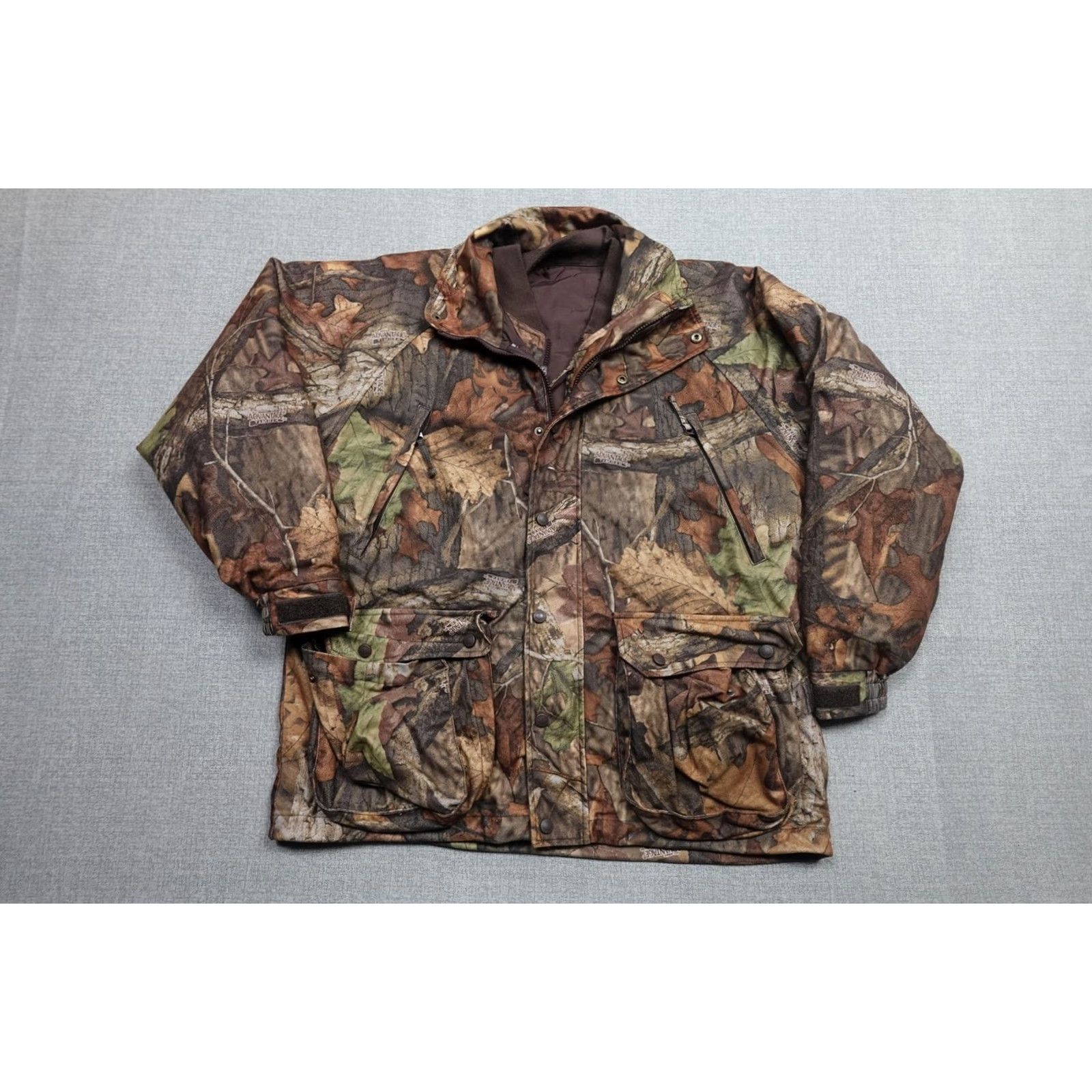 Vintage Cabela's Womens Medium Brown Camo Fleece Insulated Jacket Parka Outdoor Hunting Size M / US 6-8 / IT 42-44 - 3 Thumbnail