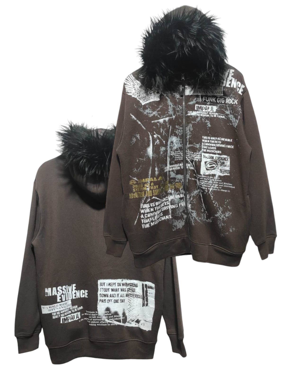 Affliction Impala Poem Zip Fur Hoodie if six was nine LGB style Size US L / EU 52-54 / 3 - 23 Thumbnail
