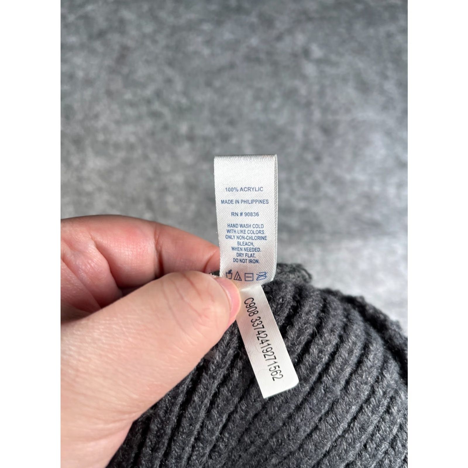Port Authority Port Authority Beanie Toque Knit Adult One Size Gray 100% Acrylic Knit Hat Unisex Adults Winter Ski Casual Travel Workwear Mens Womens Size ONE SIZE - 8 Thumbnail