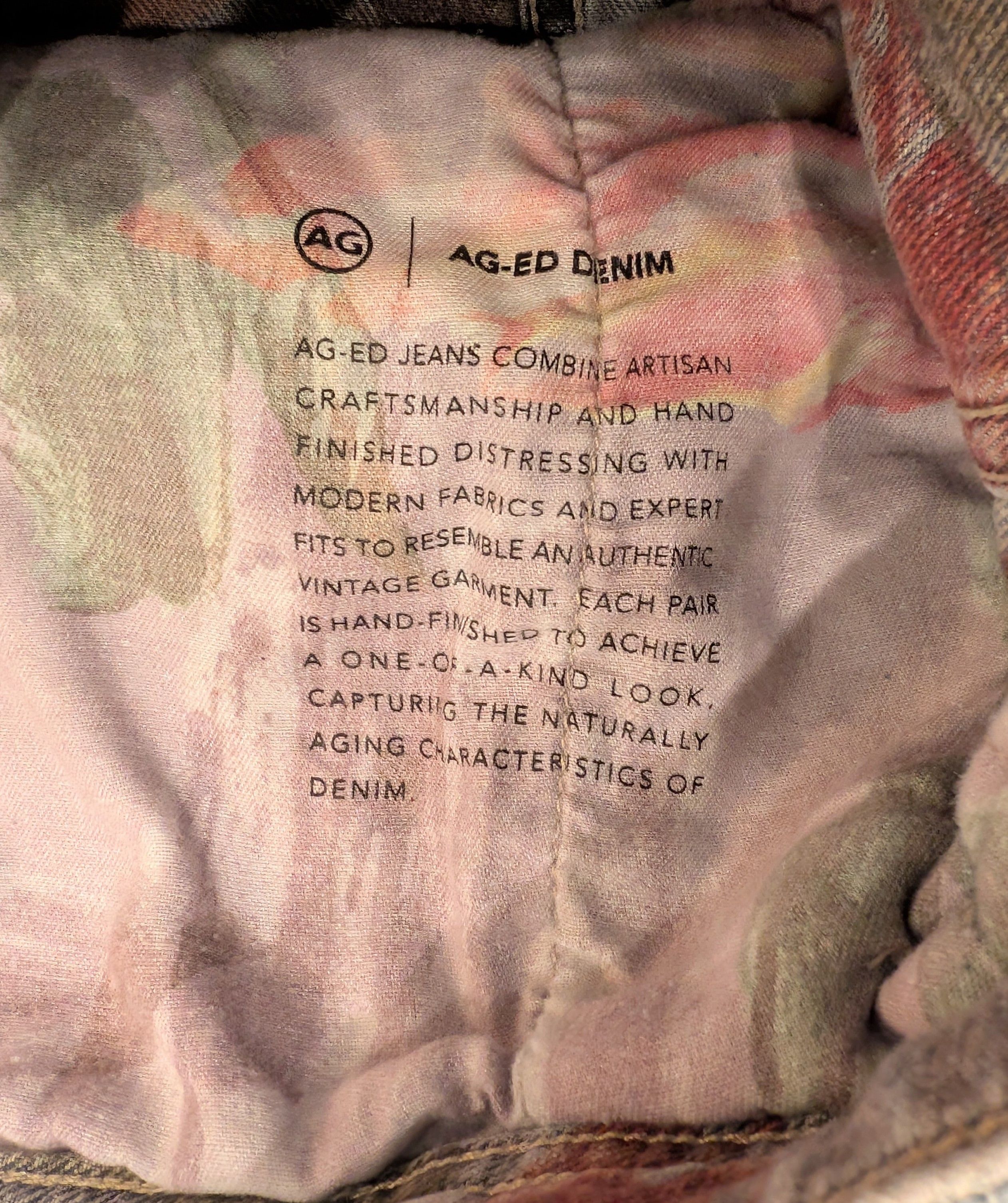 AG Adriano Goldschmied ONE OF A KIND Adriano Goldschmeid AG-ED Denim Jacket Size US M / EU 48-50 / 2 - 4 Thumbnail