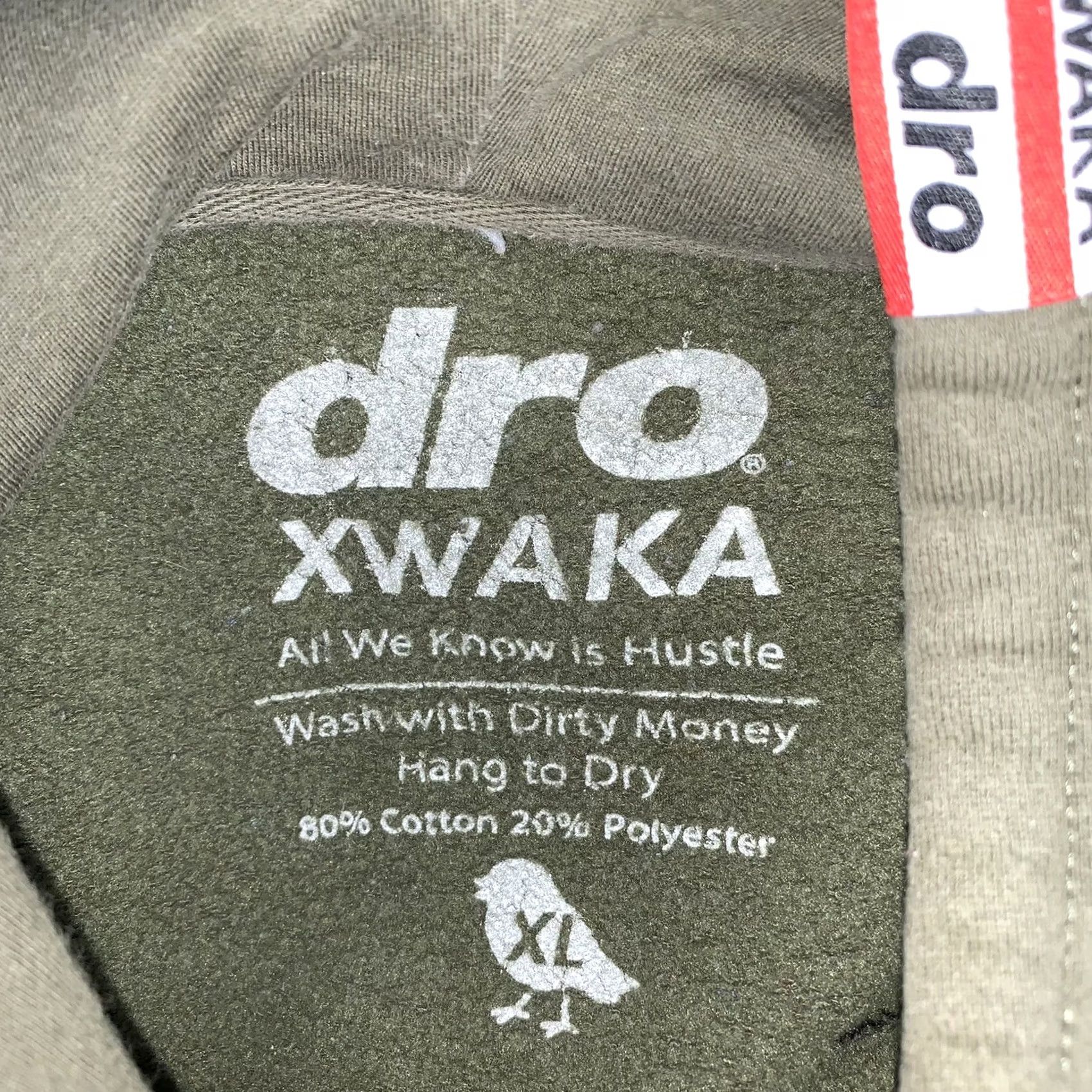 Doublet DRO Shirt Mens XL Green Waka Flocka Trapper Rapper Hoodie Sweatshirt Double Sided Size Size US XL / EU 56 / 4 - 5 Thumbnail