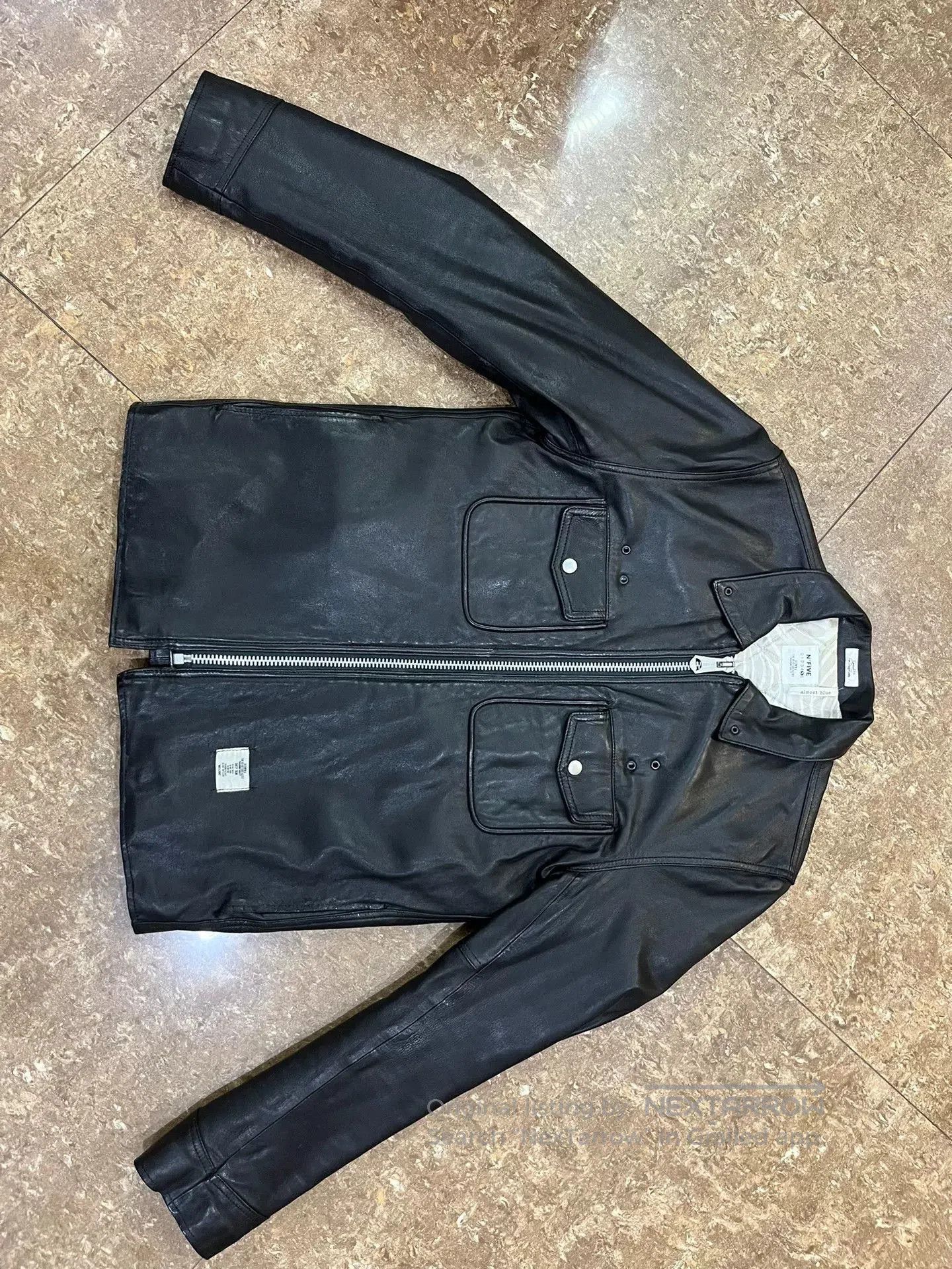 Bedwin & The Heartbreakers Black Leather Jacket by Bedwin & The Heartbreakers. Size US XL / EU 56 / 4 - 2 Thumbnail