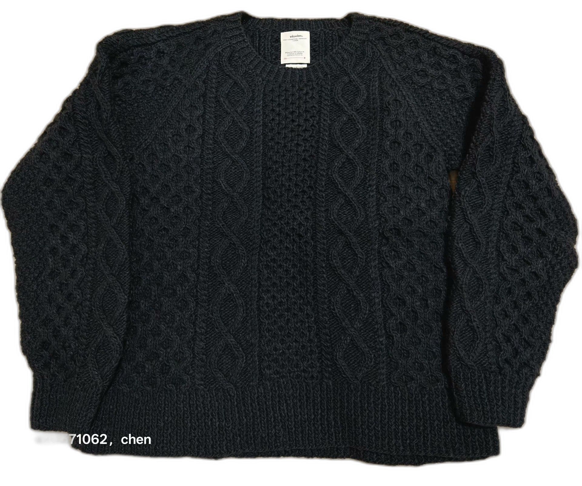 Visvim VISVIM 19AW GALWAY CREW HAND-KNIT Size US S / EU 44-46 / 1 - 1 Thumbnail